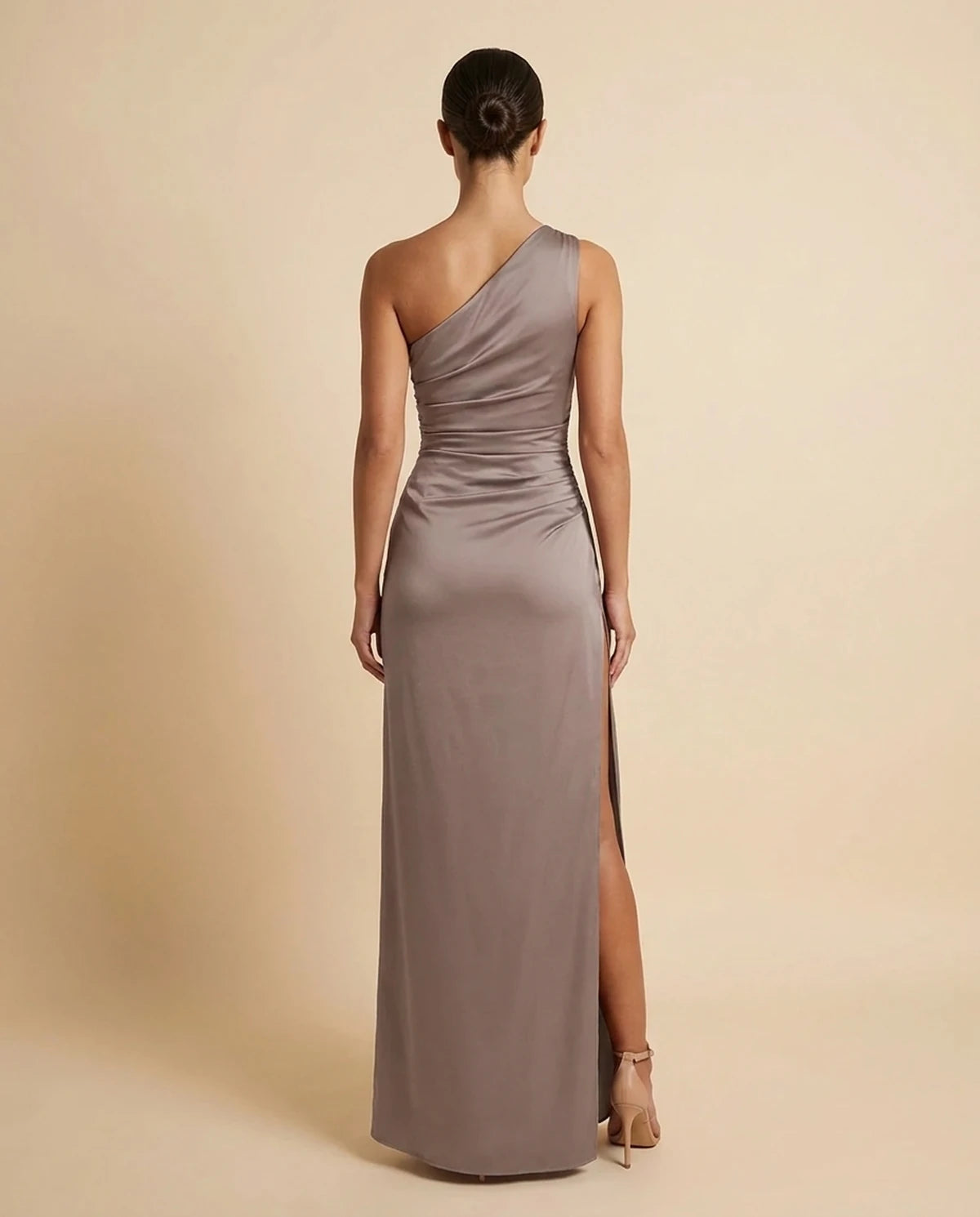 Fenella Maxi Dress — Taupe | SKU: SD-31197-taupe-L,SD-31197-taupe-M,SD-31197-taupe-S,SD-31197-taupe-XL,SD-31197-taupe-XS