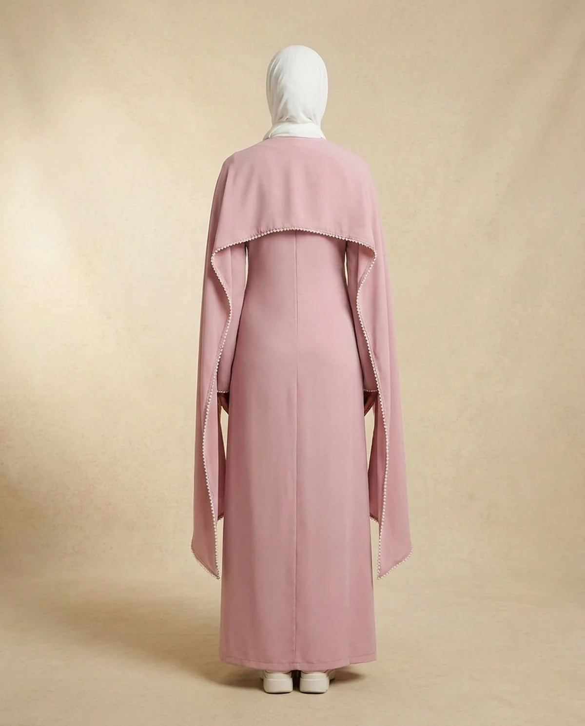 Fiorella Maxi Dress — Pink | SKU: SD-33436-pink-L,SD-33436-pink-M,SD-33436-pink-S,SD-33436-pink-XL,SD-33436-pink-XS