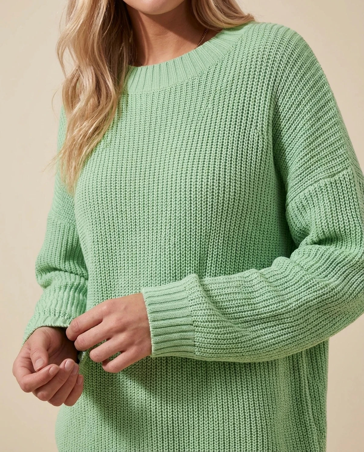 Arcadia Sweater — Light Green