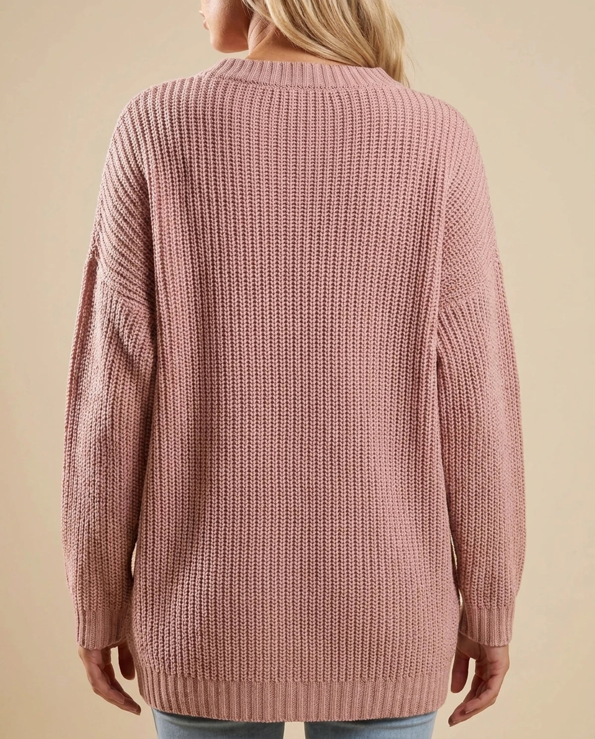 Arcadia Sweater — Pink | SKU: SD-02497-pink-2XL,SD-02497-pink-L,SD-02497-pink-M,SD-02497-pink-S,SD-02497-pink-XL,SD-02497-pink-XS