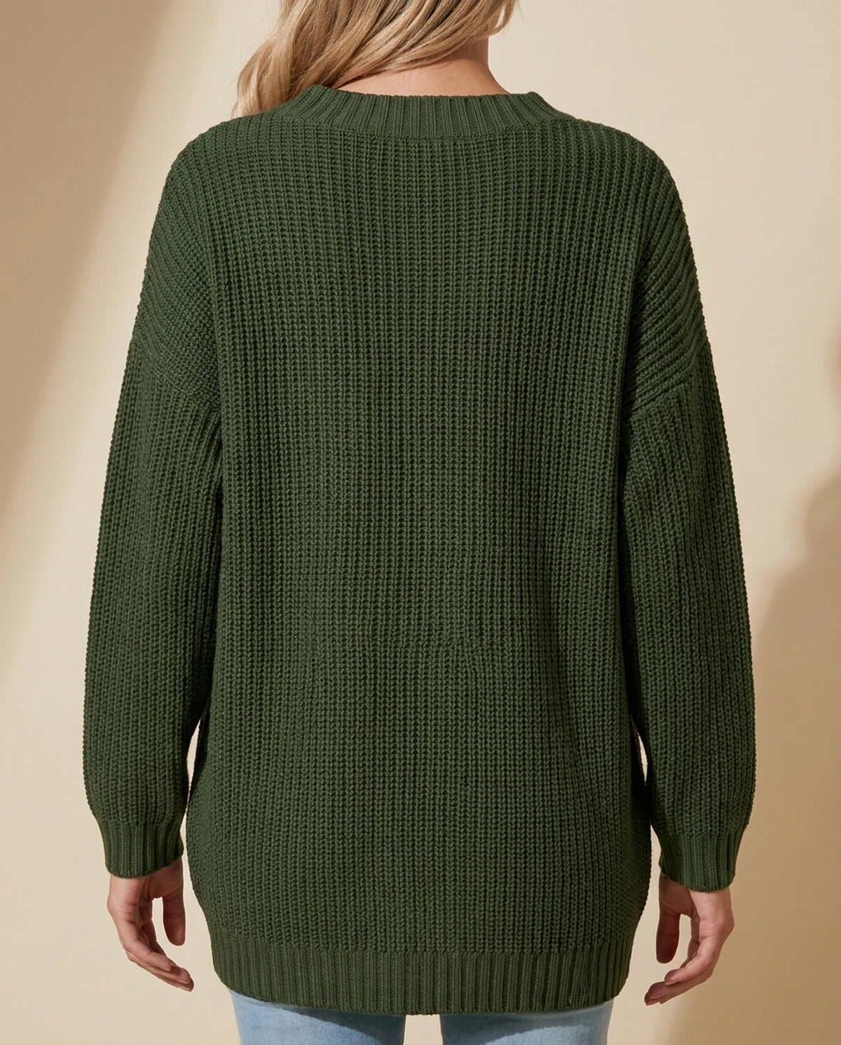 Arcadia Sweater — Army Green | SKU: SD-02497-ag-2XL,SD-02497-ag-L,SD-02497-ag-M,SD-02497-ag-S,SD-02497-ag-XL,SD-02497-army-green-XS