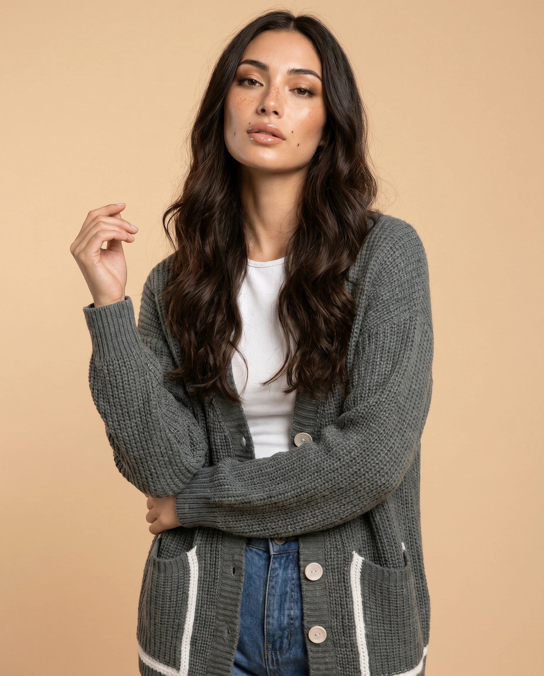 Linden Cardigan hero | SKU: LC-48291-Gray-L-S2,LC-48291-Gray-M-S2,LC-48291-Gray-S-S2,LC-48291-Gray-XL-S2,LC-48291-Gray-XS-S2