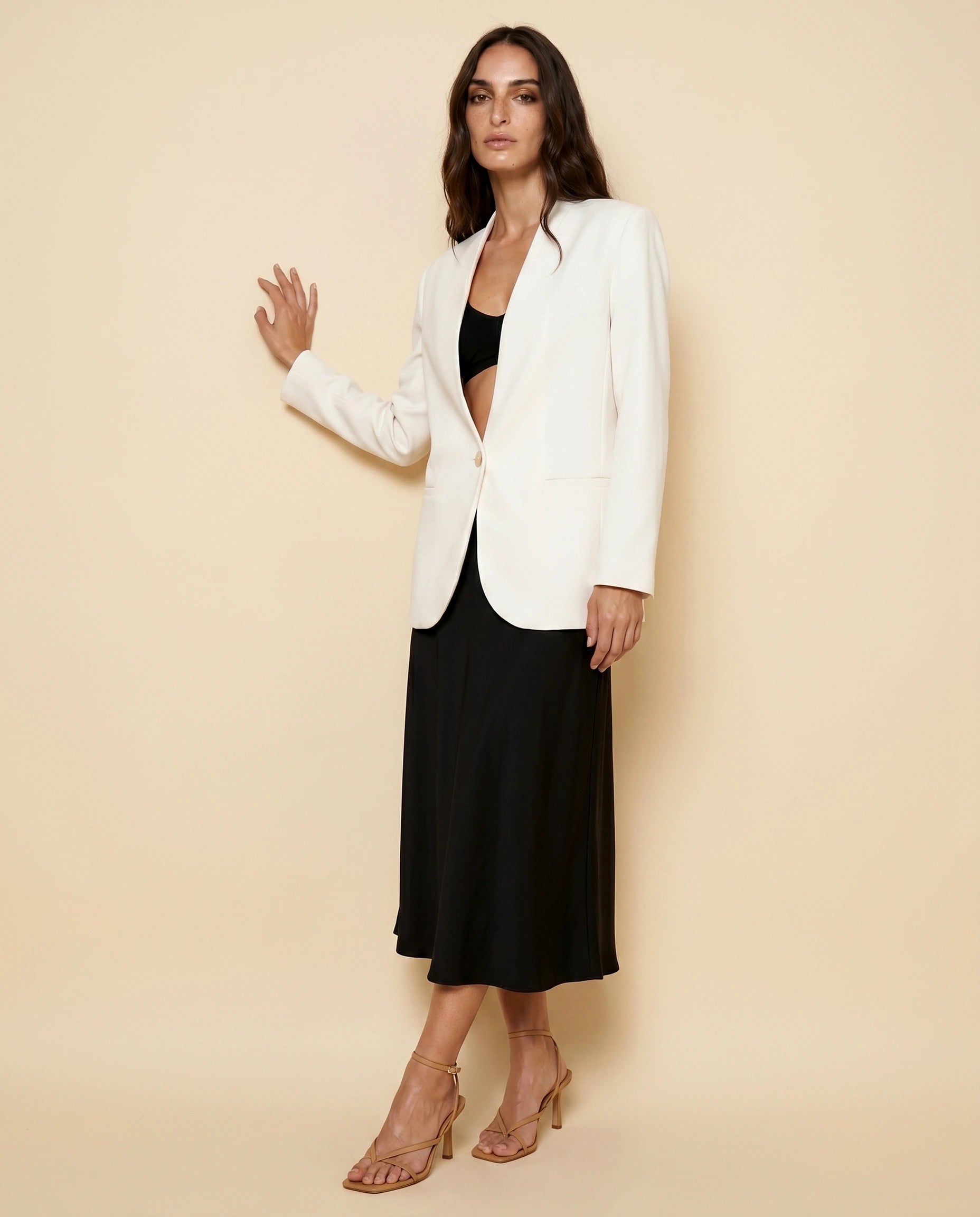 Alba Blazer angled | SKU: AB-73195-white-L-S2,AB-73195-white-M-S2,AB-73195-white-S-S2,AB-73195-white-XL-S2,AB-73195-white-XS-S2