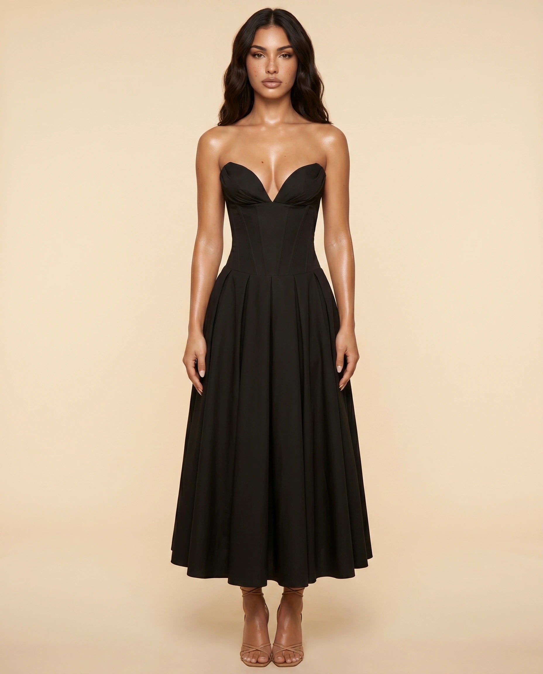 Nova Midi Dress 14 front