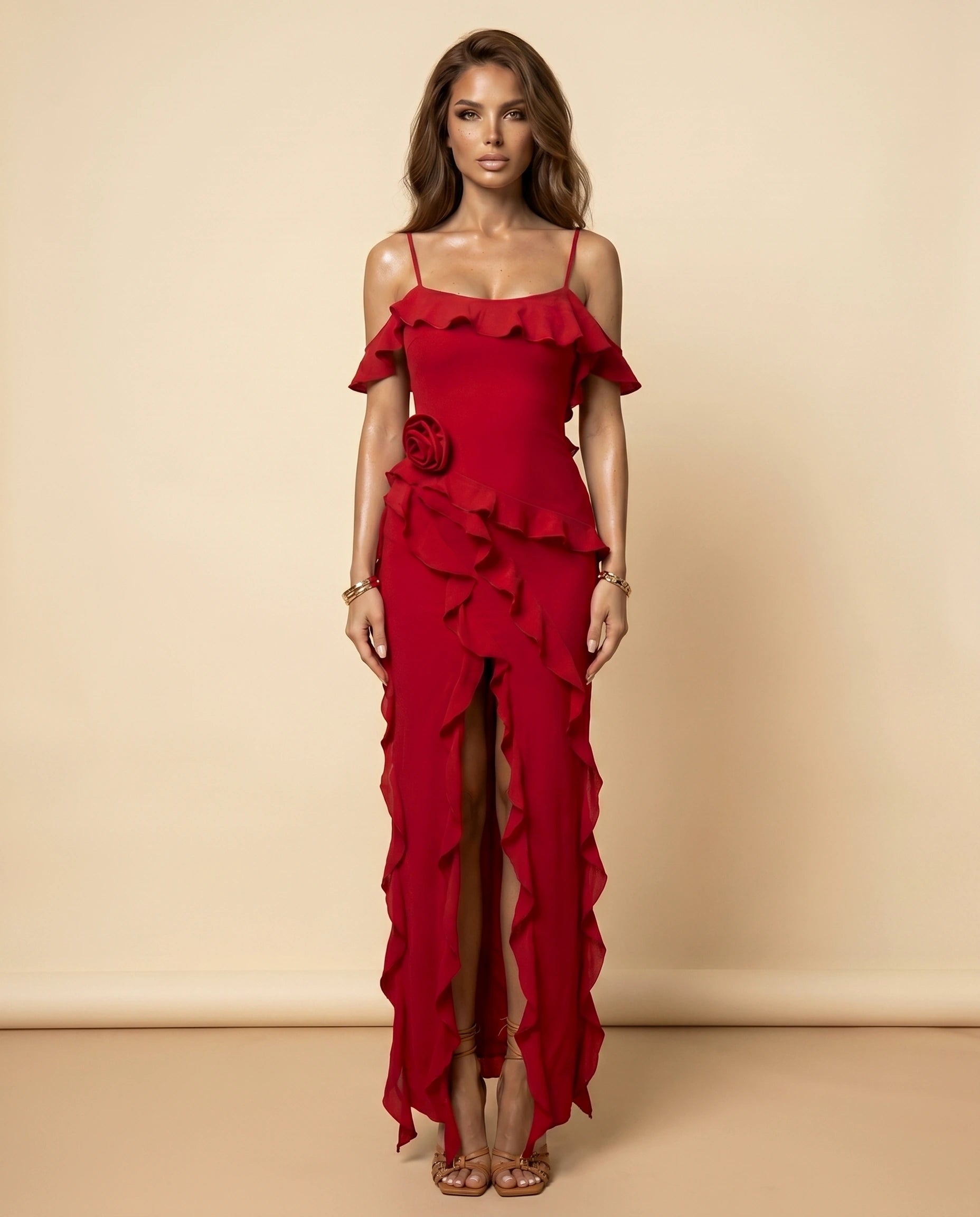 Kiana Maxi Dress 3139 front