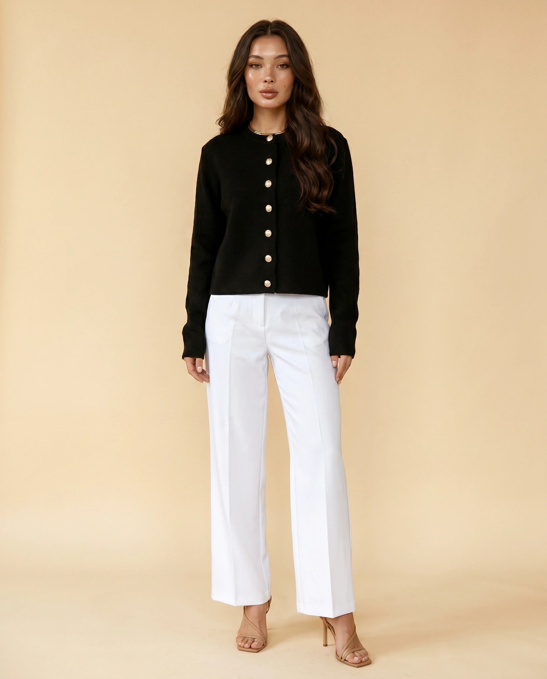 Noir Cardigan 5 front