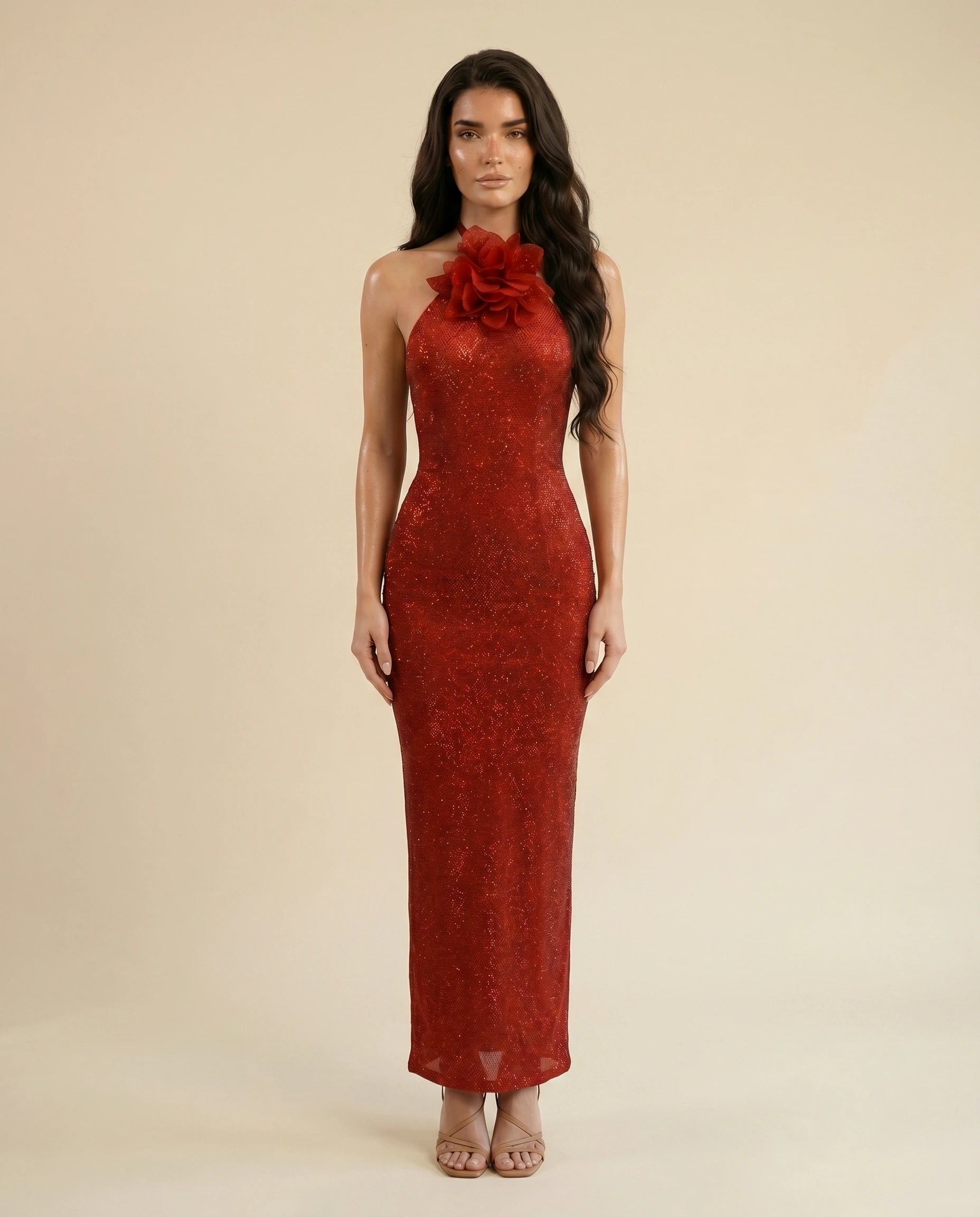 Osaka Maxi Dress 7030 front