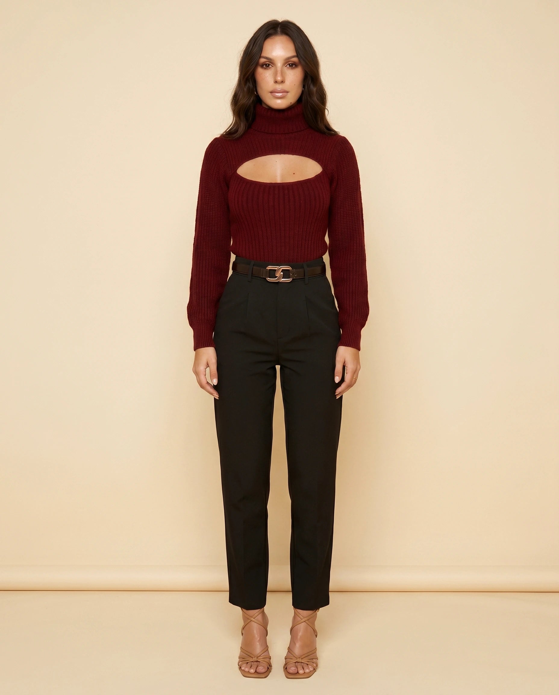 Merlot Sweater 2 front
