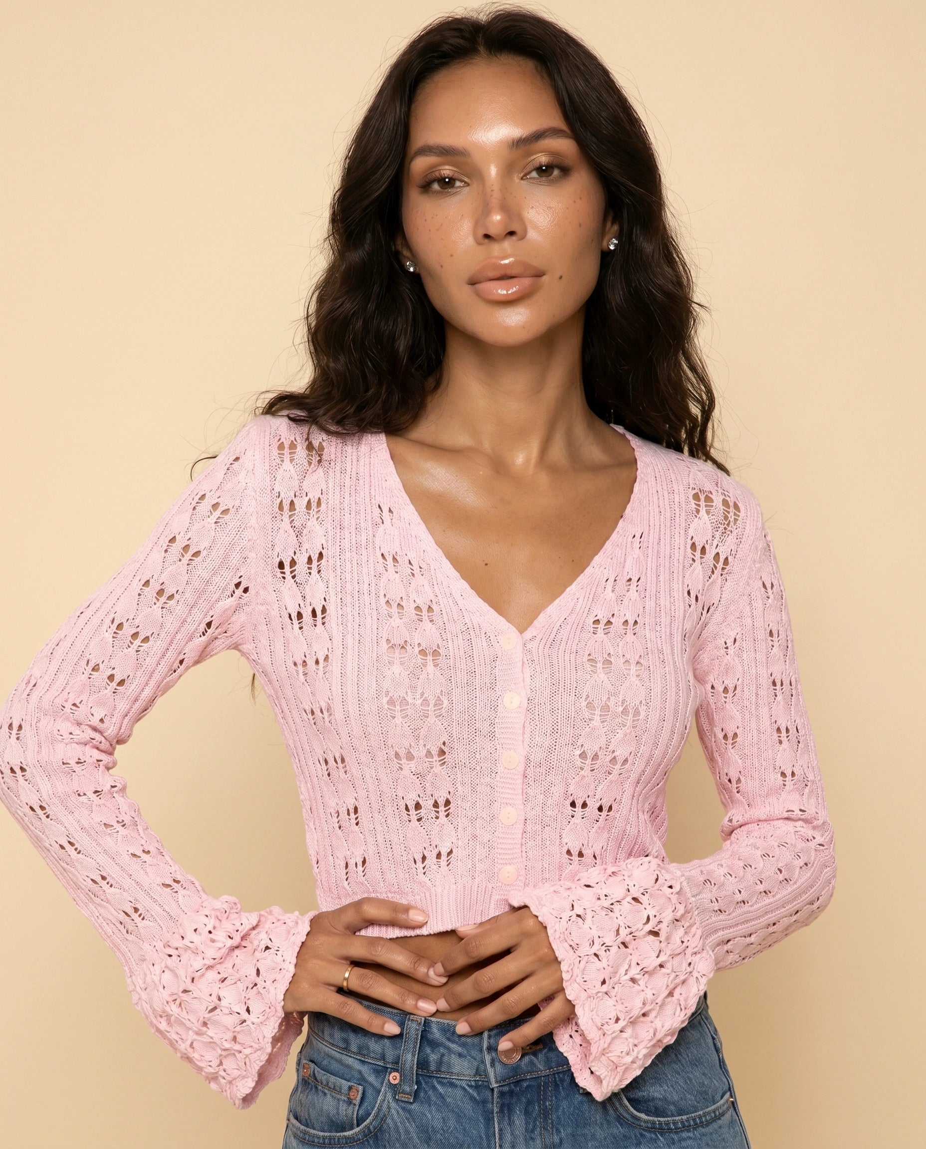 Blossom Cardigan 1 detail