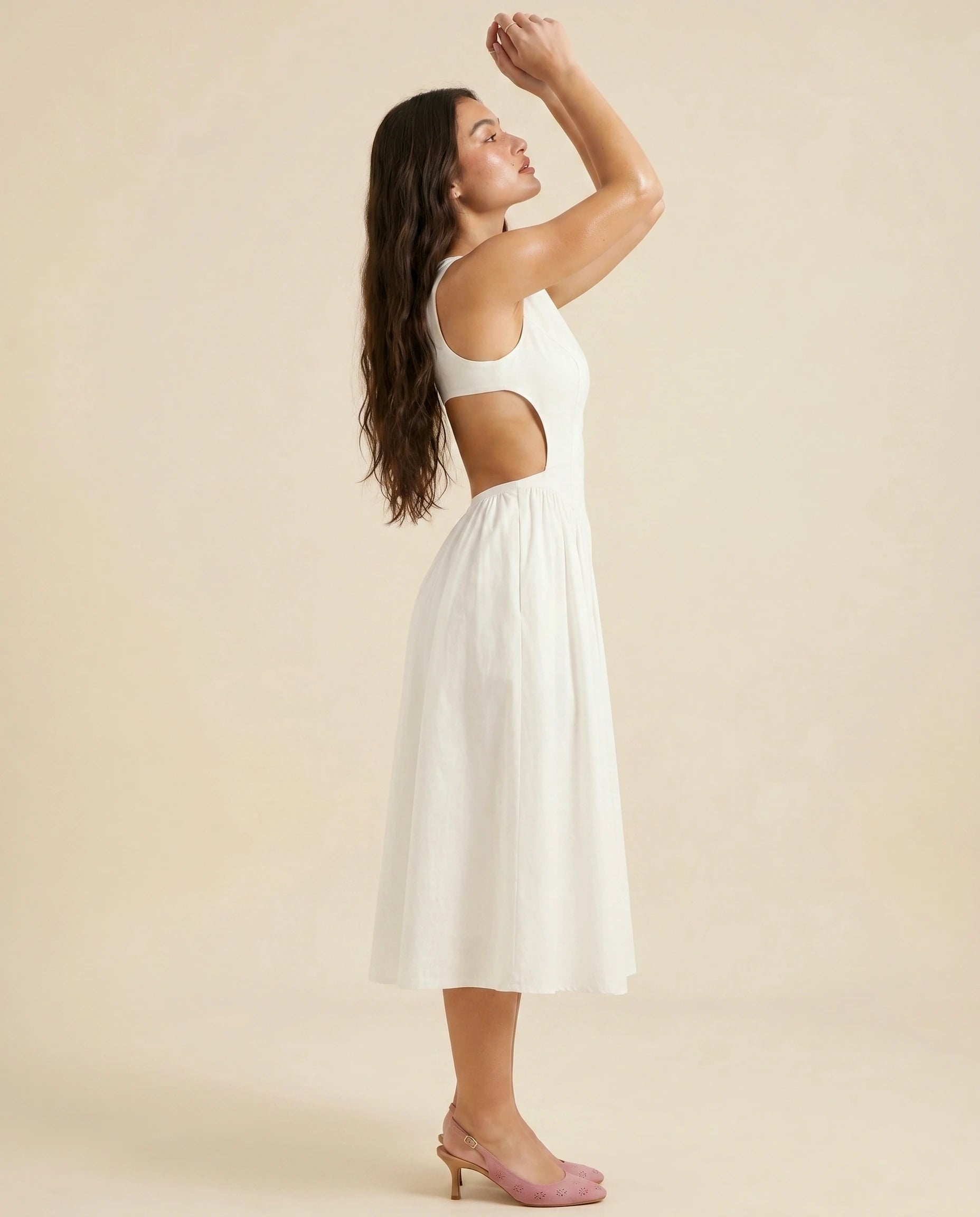 Elysia Midi Dress side