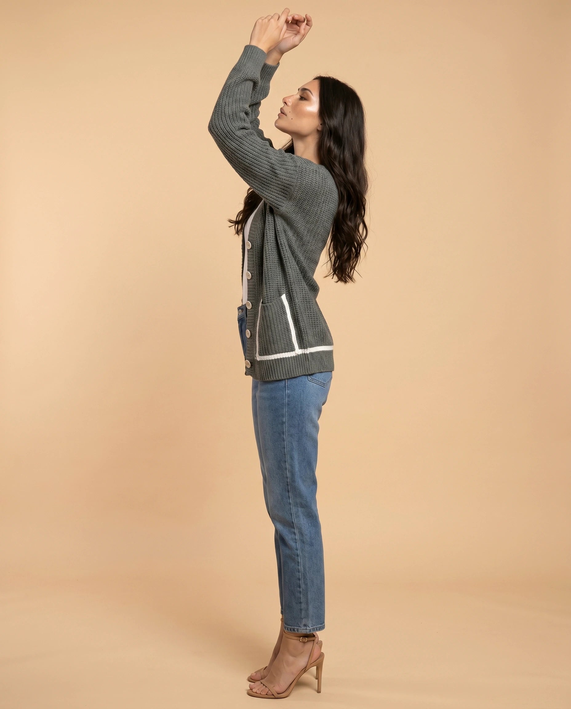 Linden Cardigan side | SKU: LC-48291-Gray-L-S2,LC-48291-Gray-M-S2,LC-48291-Gray-S-S2,LC-48291-Gray-XL-S2,LC-48291-Gray-XS-S2