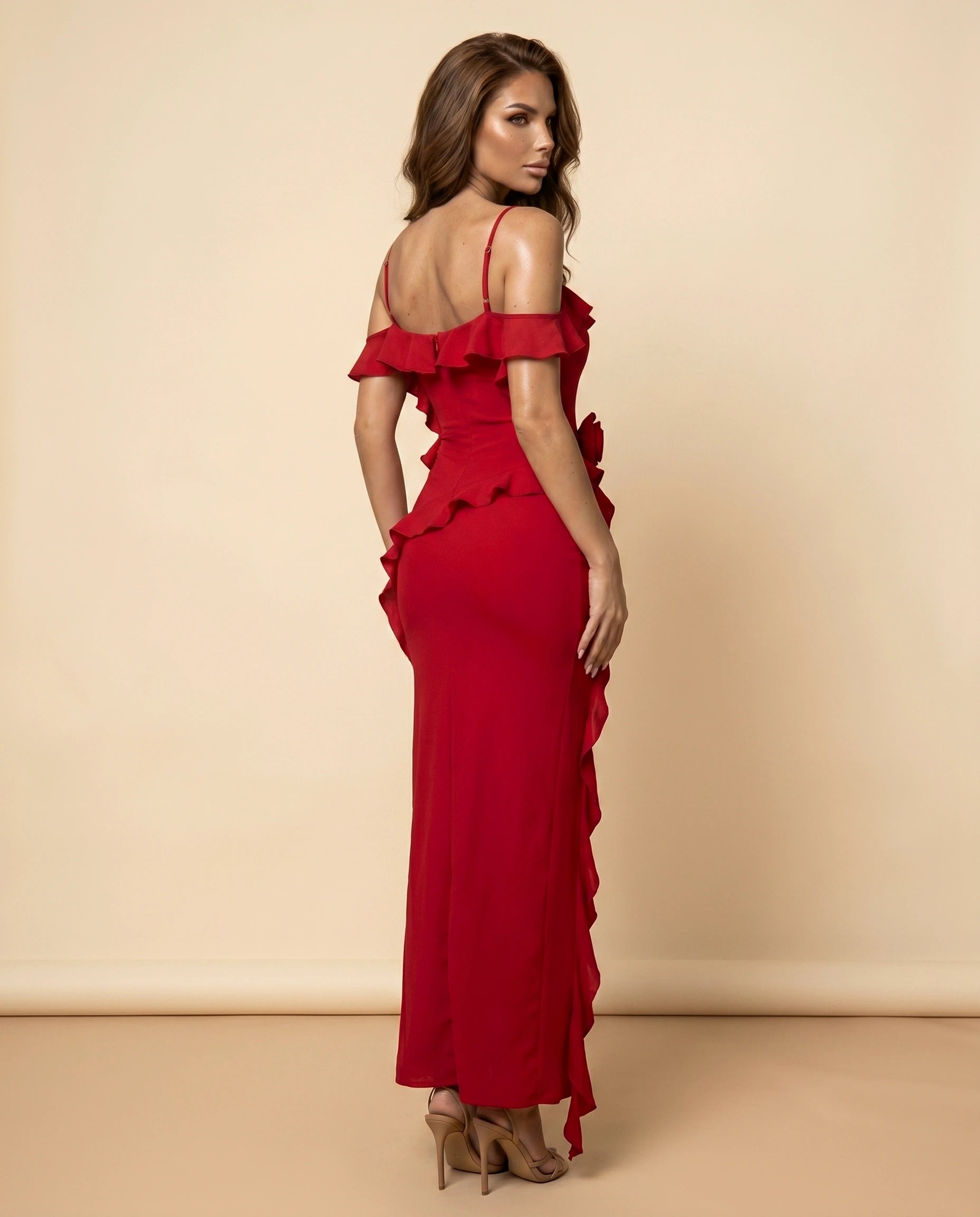 Kiana Maxi Dress 3139 back