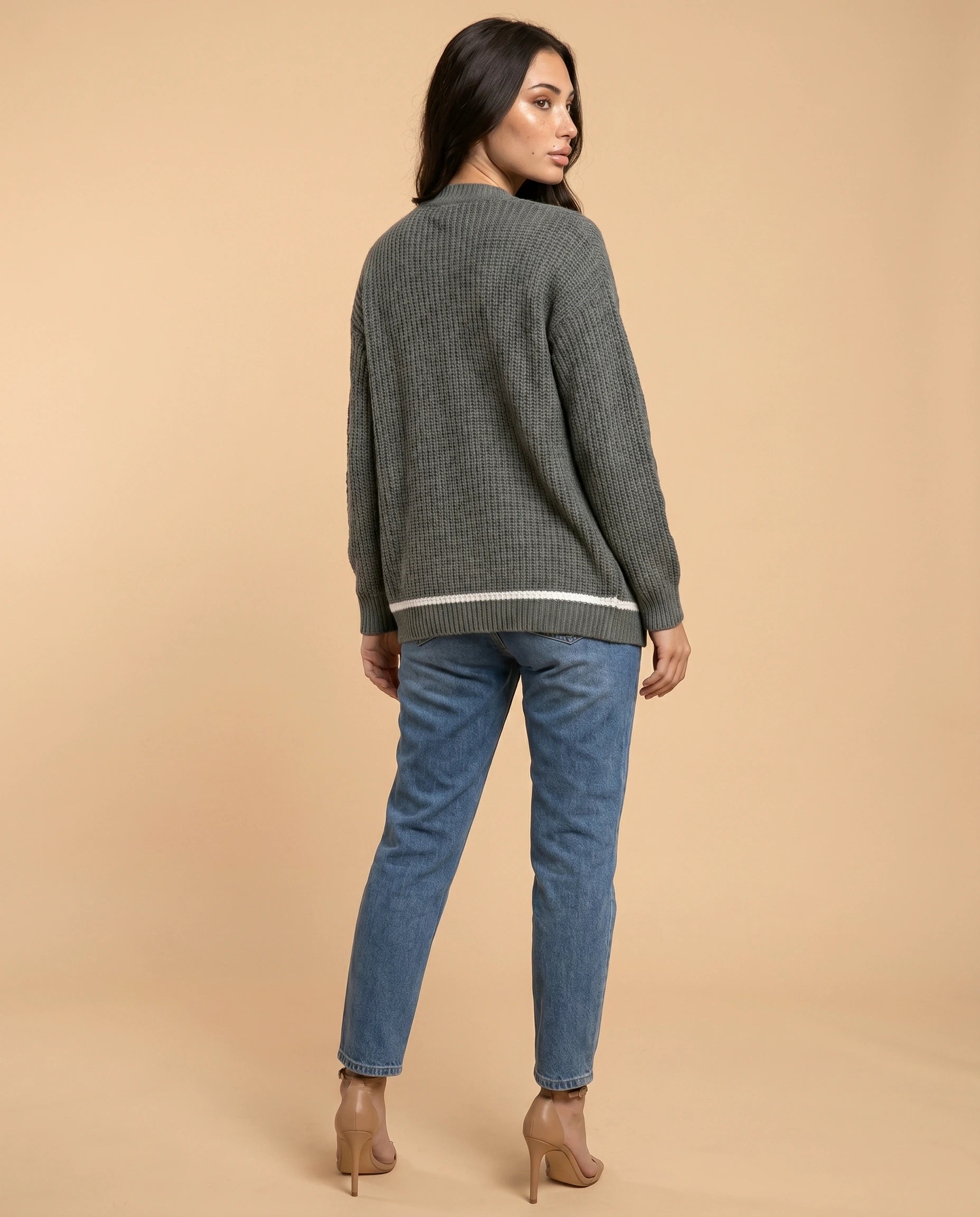 Linden Cardigan back | SKU: LC-48291-Gray-L-S2,LC-48291-Gray-M-S2,LC-48291-Gray-S-S2,LC-48291-Gray-XL-S2,LC-48291-Gray-XS-S2