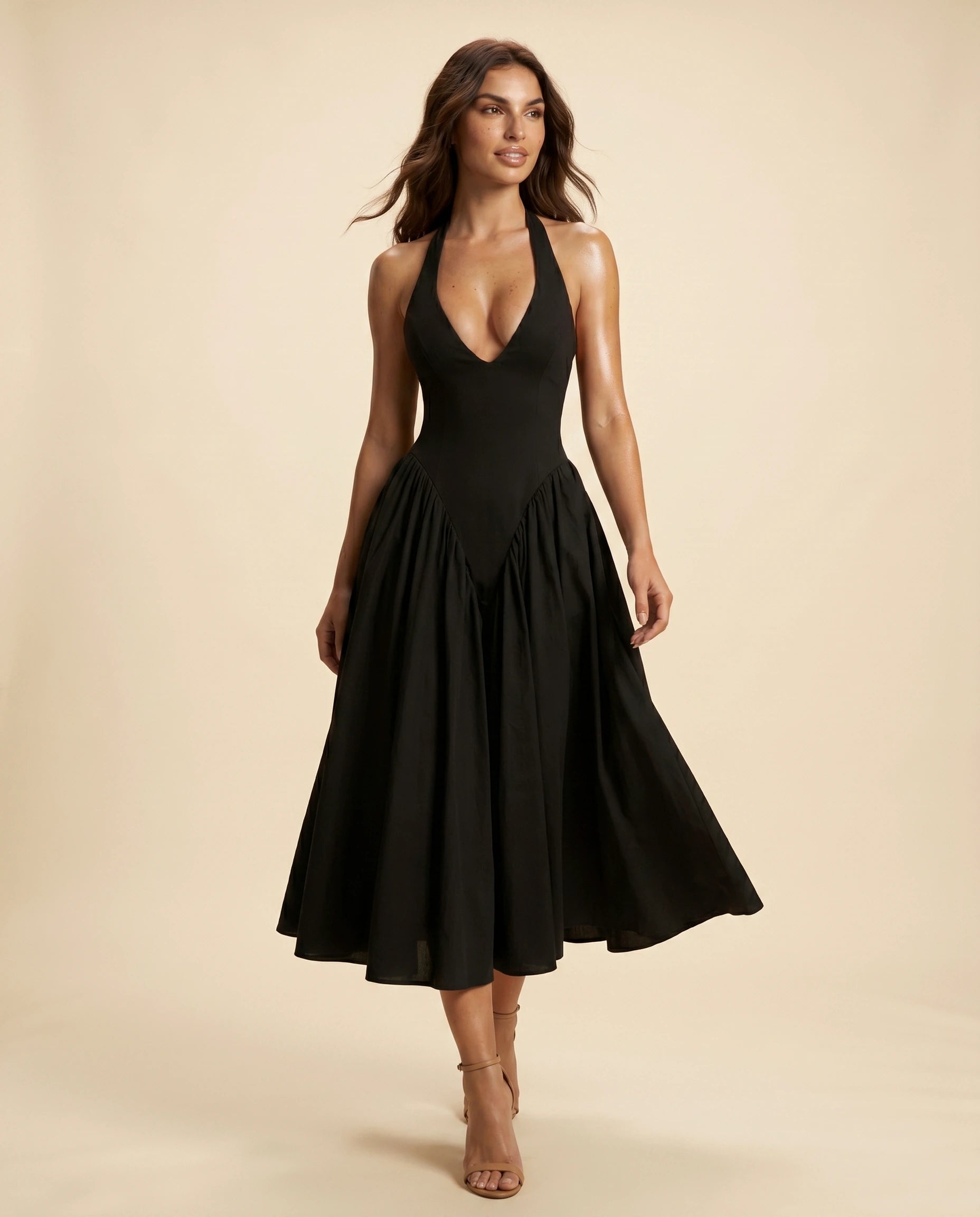 Forsythia Midi Dress 2445 lifestyle