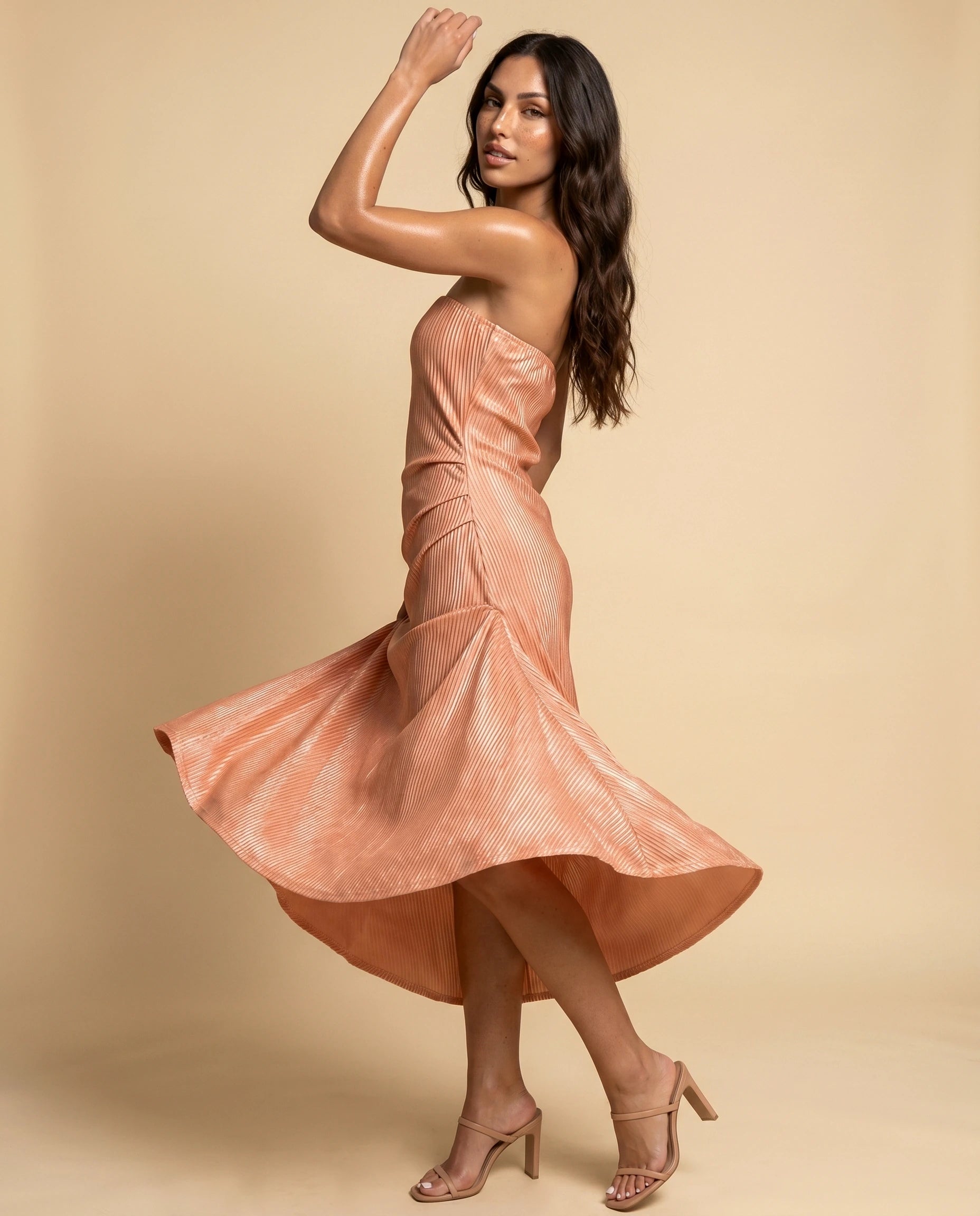 Champagne Maxi Dress finale