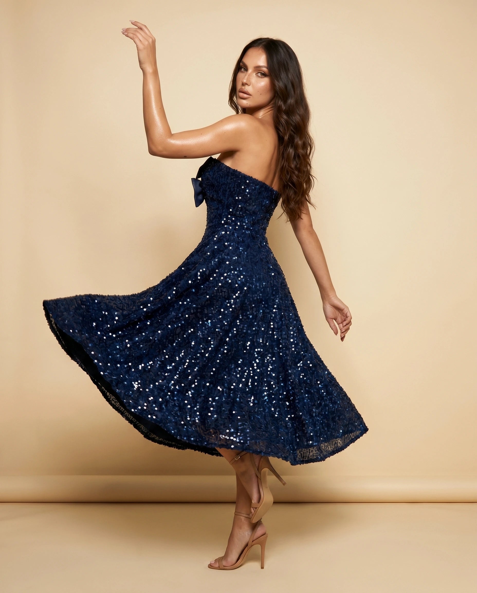 Sapphire Maxi Dress finale