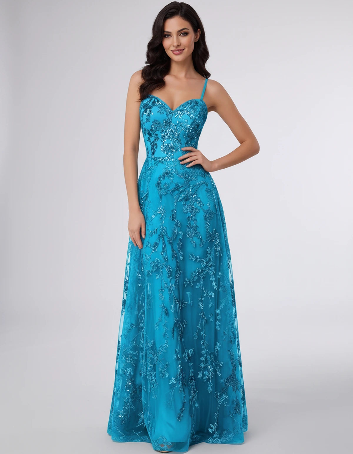 Adriana Maxi Dress — Blue | SKU: SD-11659-blue-2,SD-11659-blue-4,SD-11659-blue-6,SD-11659-blue-8,SD-11659-blue-10,SD-11659-blue-12,SD-11659-blue-14,SD-11659-blue-16,SD-11659-blue-16W,SD-11659-blue-18W,SD-11659-blue-20W,SD-11659-blue-22W