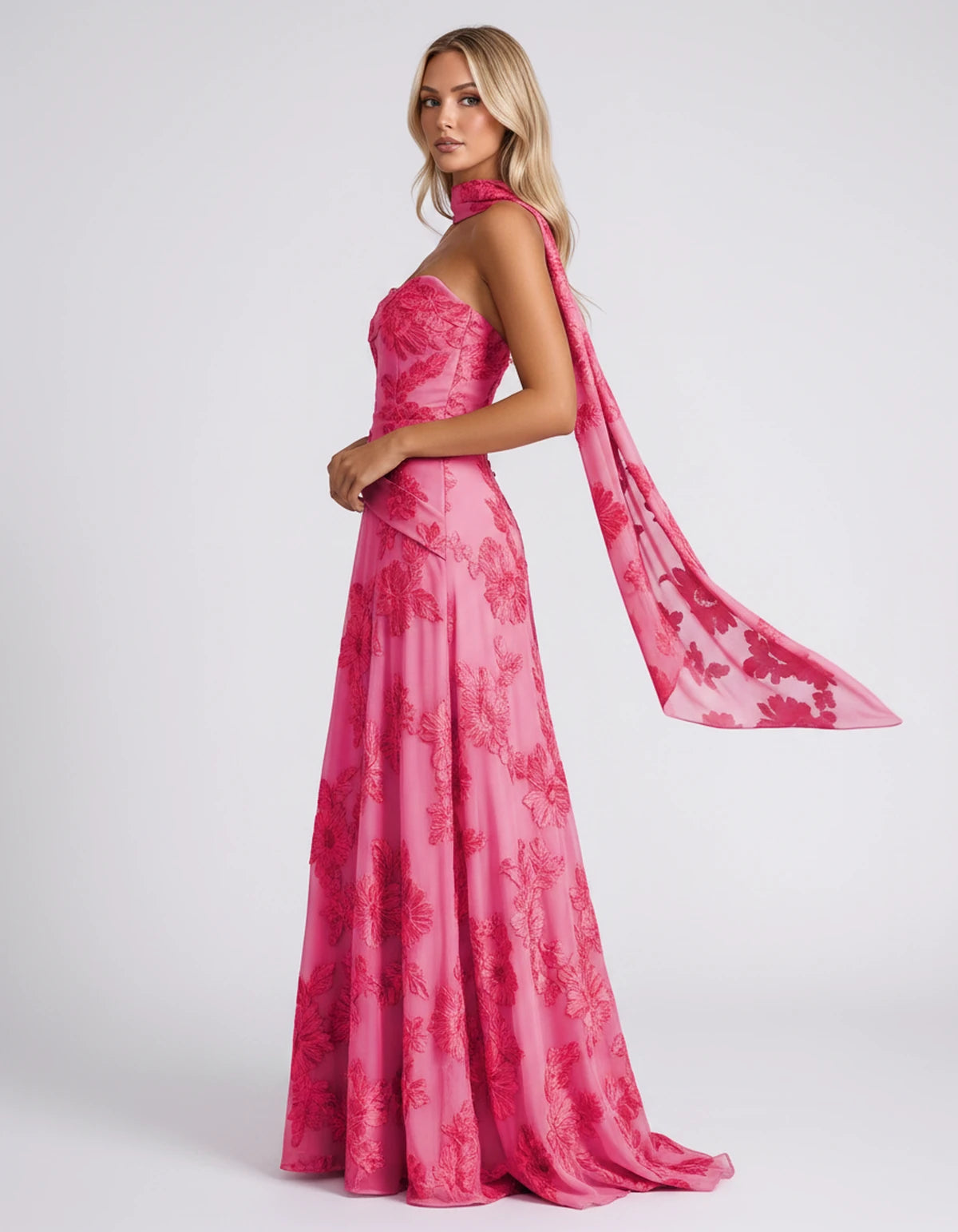 Alcyone Maxi Dress — Hot Pink | SKU: SD-14622-hotpink-2,SD-14622-hotpink-4,SD-14622-hotpink-6,SD-14622-hotpink-8,SD-14622-hotpink-10,SD-14622-hotpink-12,SD-14622-hotpink-14,SD-14622-hotpink-16,SD-14622-hotpink-16W,SD-14622-hotpink-18W,SD-14622-hotpink-20W,SD-14622-hotpink-22W