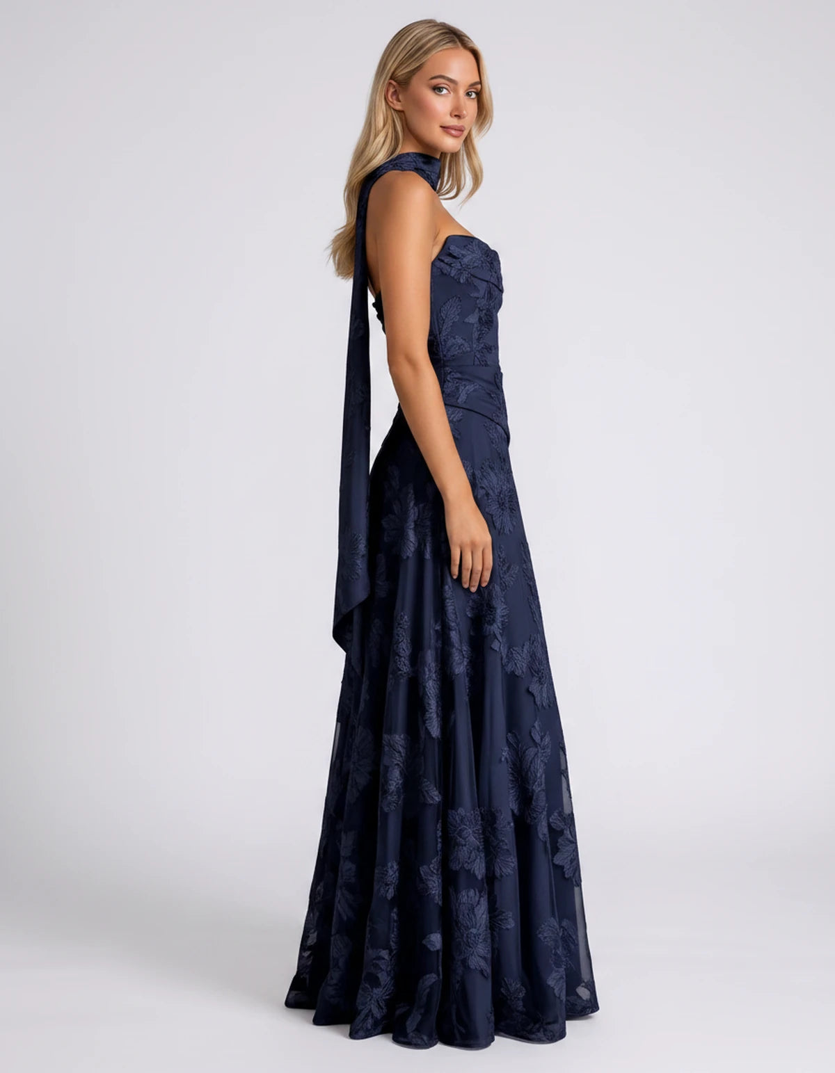 Alcyone Maxi Dress — Navy | SKU: SD-14622-navy-2,SD-14622-navy-4,SD-14622-navy-6,SD-14622-navy-8,SD-14622-navy-10,SD-14622-navy-12,SD-14622-navy-14,SD-14622-navy-16,SD-14622-navy-16W,SD-14622-navy-18W,SD-14622-navy-20W,SD-14622-navy-22W