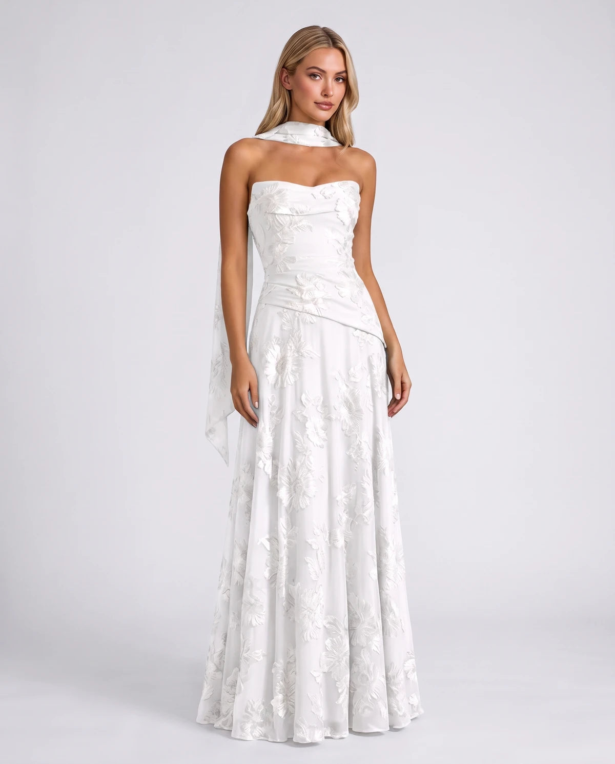 Alcyone Maxi Dress — White