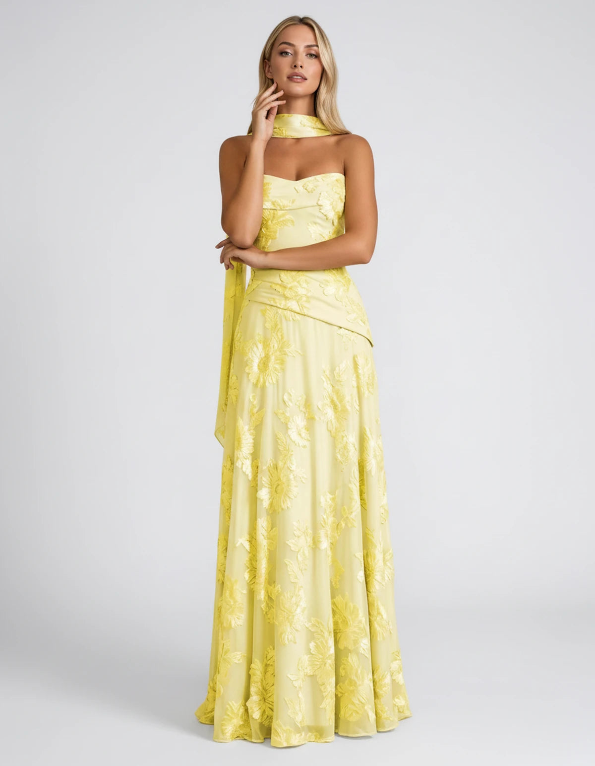 Alcyone Maxi Dress — Yellow | SKU: SD-14622-yellow-2,SD-14622-yellow-4,SD-14622-yellow-6,SD-14622-yellow-8,SD-14622-yellow-10,SD-14622-yellow-12,SD-14622-yellow-14,SD-14622-yellow-16,SD-14622-yellow-16W,SD-14622-yellow-18W,SD-14622-yellow-20W,SD-14622-yellow-22W