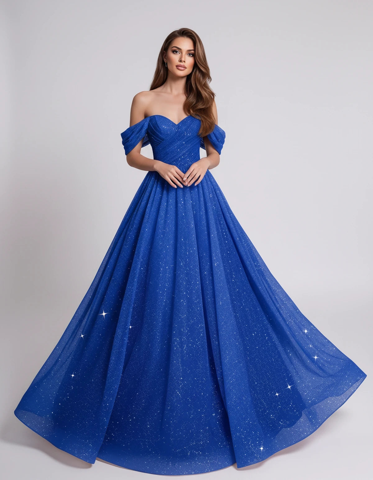 Alouette Maxi Dress — Blue | SKU: SD-19817-blue-2,SD-19817-blue-4,SD-19817-blue-6,SD-19817-blue-8,SD-19817-blue-10,SD-19817-blue-12,SD-19817-blue-14,SD-19817-blue-16,SD-19817-blue-16W,SD-19817-blue-18W,SD-19817-blue-20W,SD-19817-blue-22W