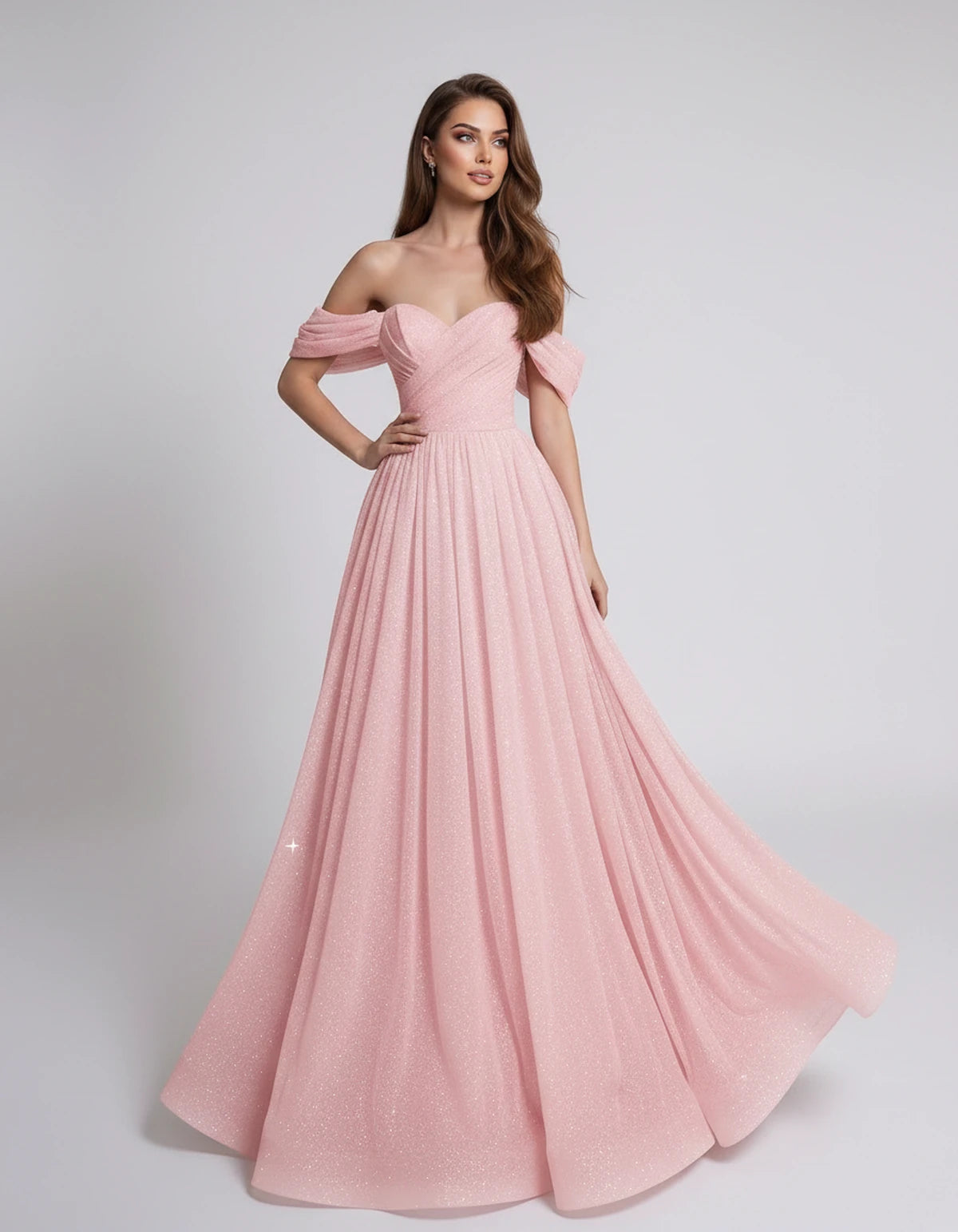 Alouette Maxi Dress — Pink | SKU: SD-19817-pink-2,SD-19817-pink-4,SD-19817-pink-6,SD-19817-pink-8,SD-19817-pink-10,SD-19817-pink-12,SD-19817-pink-14,SD-19817-pink-16,SD-19817-pink-16W,SD-19817-pink-18W,SD-19817-pink-20W,SD-19817-pink-22W