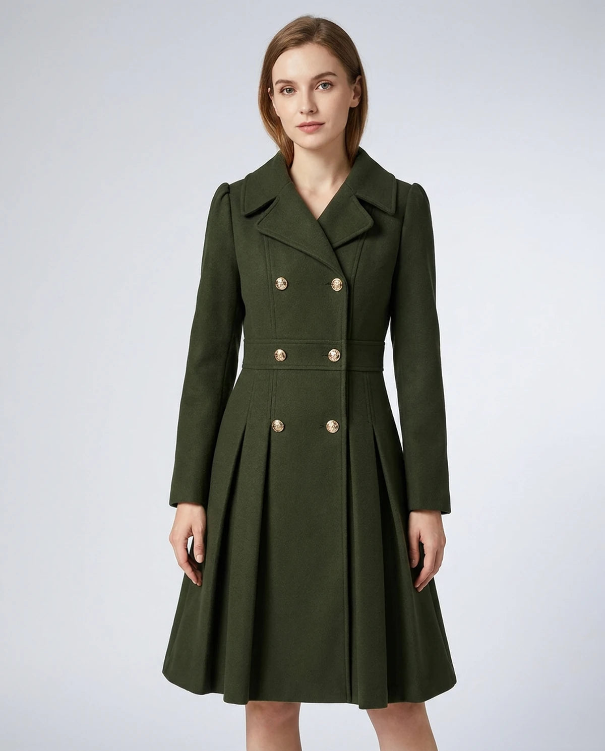 Amarante Skirt — Army Green