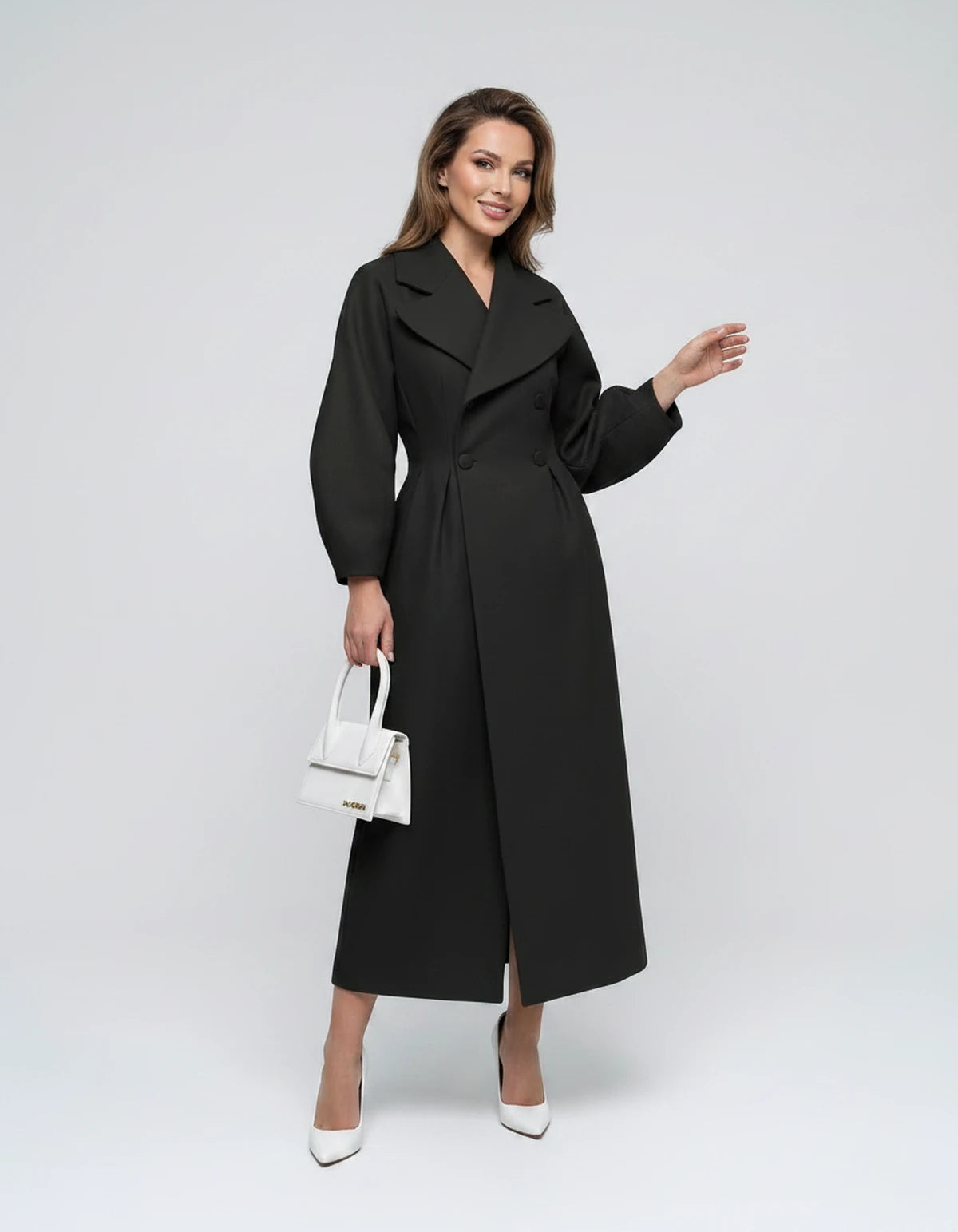 Amarante14 Coat — Black | SKU: SD-28497-black-XS,SD-28497-black-S,SD-28497-black-M,SD-28497-black-L,SD-28497-black-XL,SD-28497-black-2XL