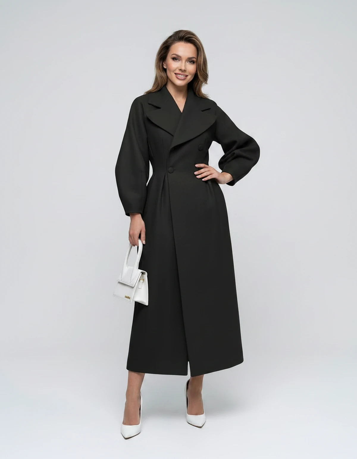 Amarante14 Coat — Black | SKU: SD-28497-black-XS,SD-28497-black-S,SD-28497-black-M,SD-28497-black-L,SD-28497-black-XL,SD-28497-black-2XL