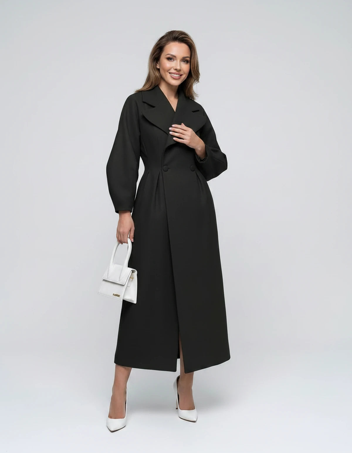 Amarante14 Coat — Black | SKU: SD-28497-black-XS,SD-28497-black-S,SD-28497-black-M,SD-28497-black-L,SD-28497-black-XL,SD-28497-black-2XL