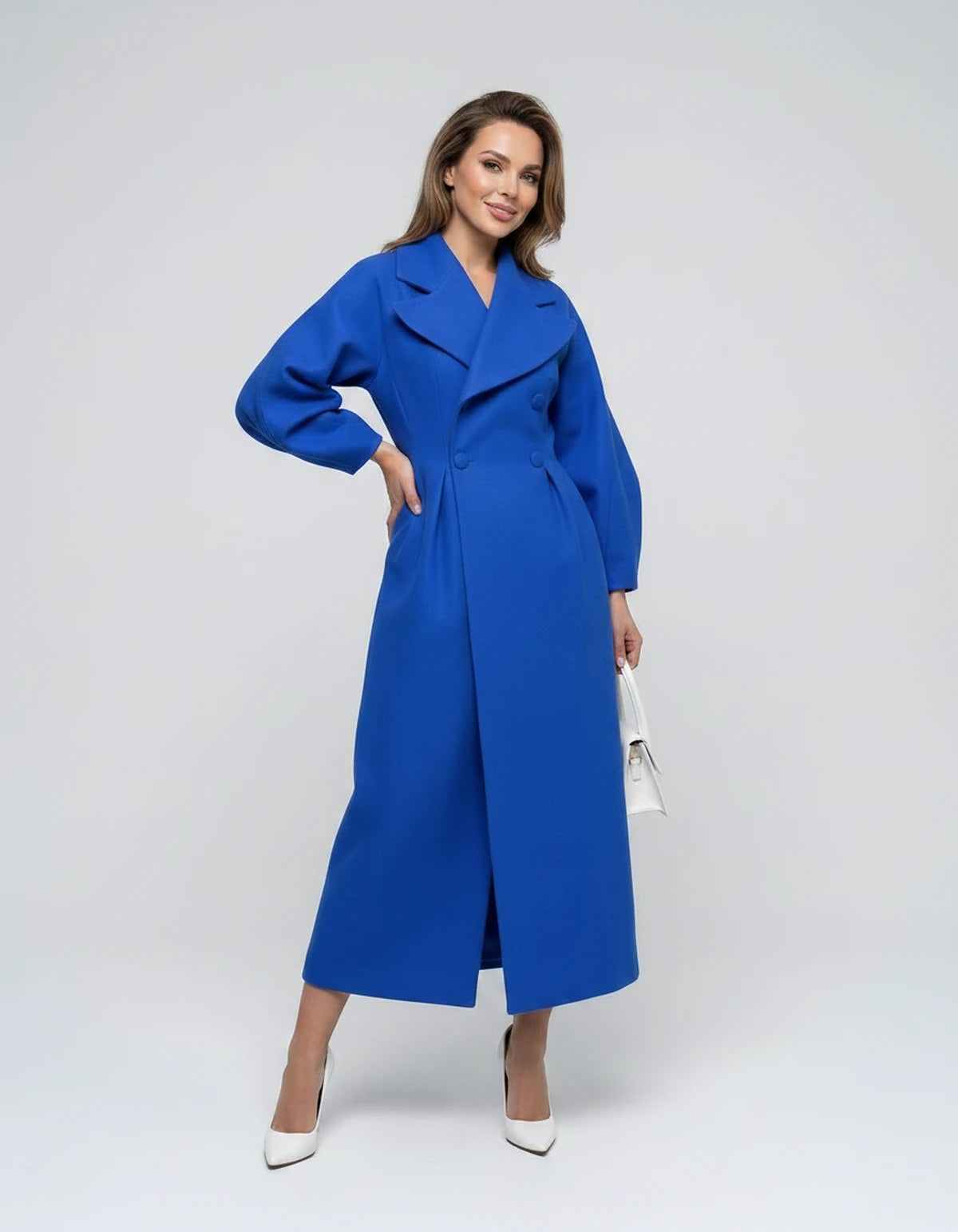Amarante14 Coat — Blue | SKU: SD-28497-blue-XS,SD-28497-blue-S,SD-28497-blue-M,SD-28497-blue-L,SD-28497-blue-XL,SD-28497-blue-2XL