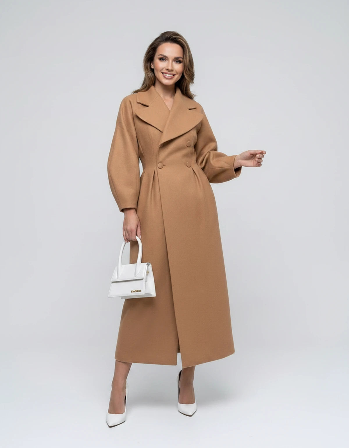 Amarante14 Coat — Camel | SKU: SD-28497-camel-XS,SD-28497-camel-S,SD-28497-camel-M,SD-28497-camel-L,SD-28497-camel-XL,SD-28497-camel-2XL