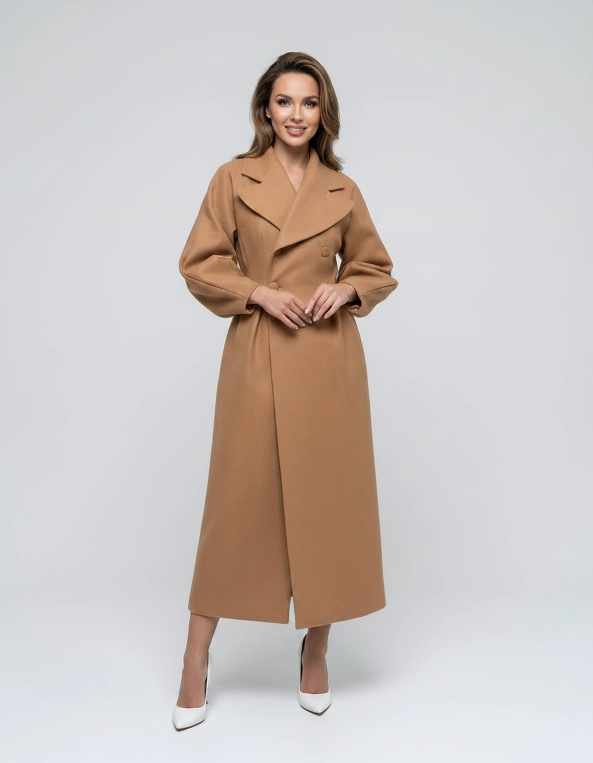 Amarante14 Coat — Camel | SKU: SD-28497-camel-XS,SD-28497-camel-S,SD-28497-camel-M,SD-28497-camel-L,SD-28497-camel-XL,SD-28497-camel-2XL
