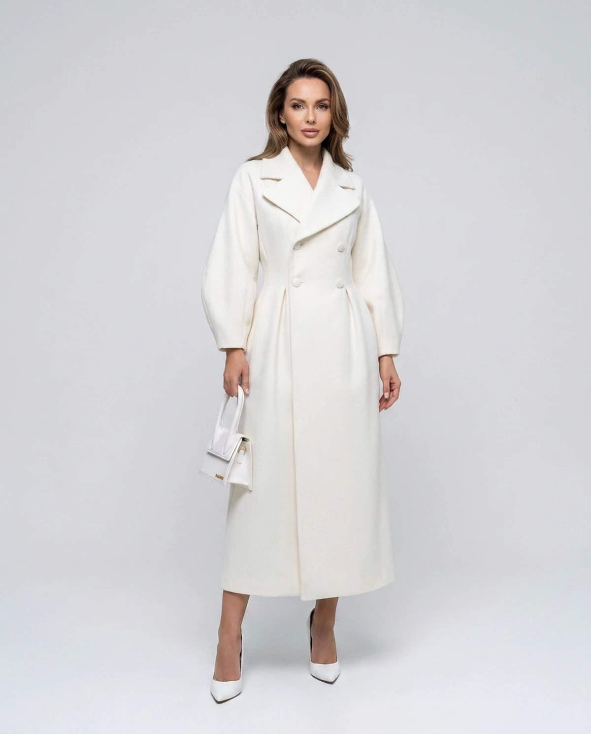 Amarante14 Coat — White