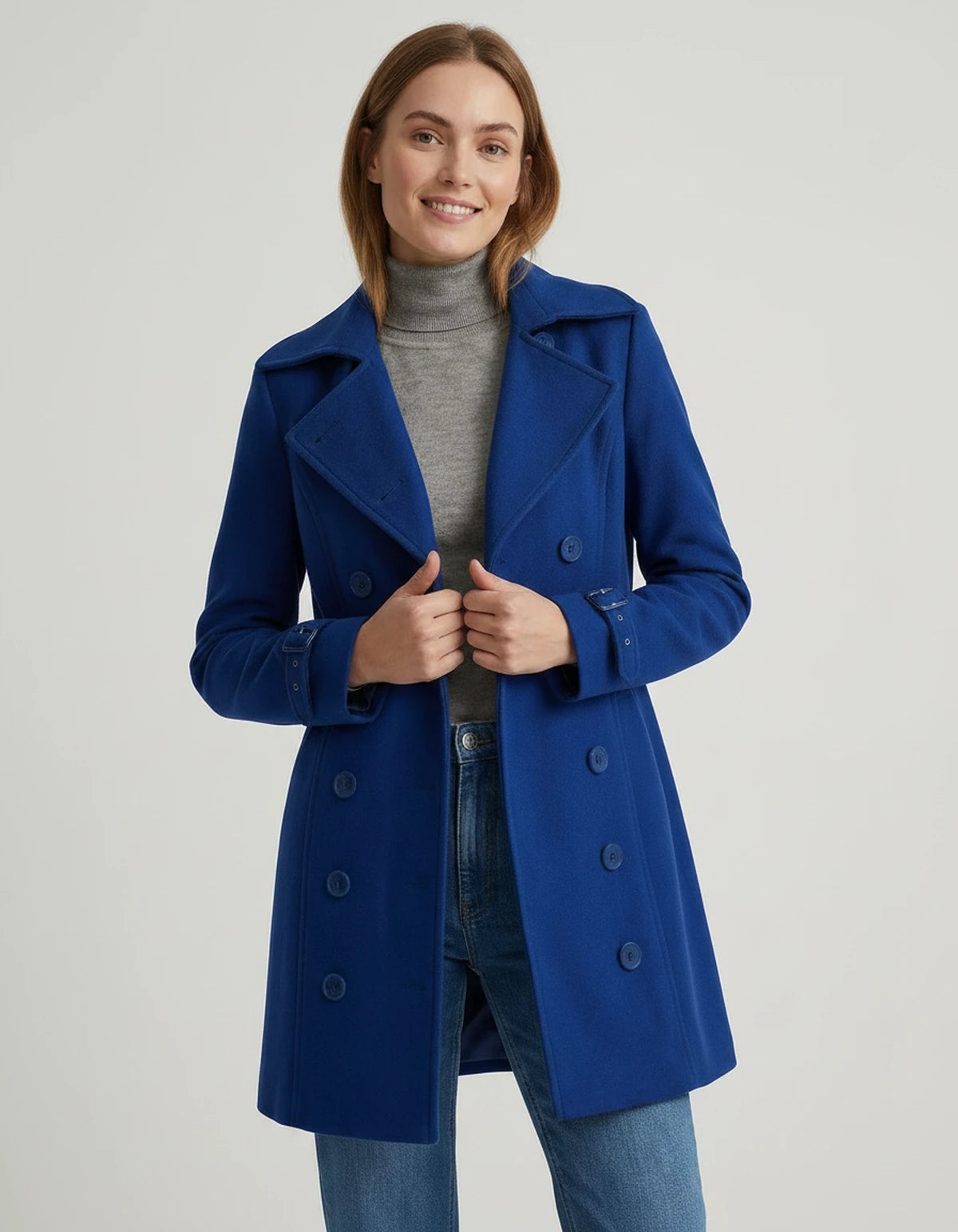 Amarantera Coat — Blue | SKU: SD-71956-blue-XS,SD-71956-blue-S,SD-71956-blue-M,SD-71956-blue-L,SD-71956-blue-XL,SD-71956-blue-2XL