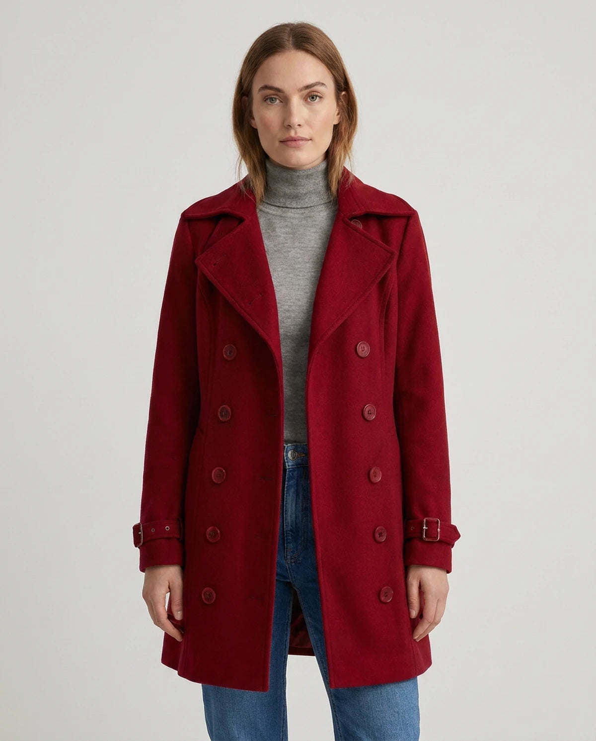 Amarantera Coat — Red