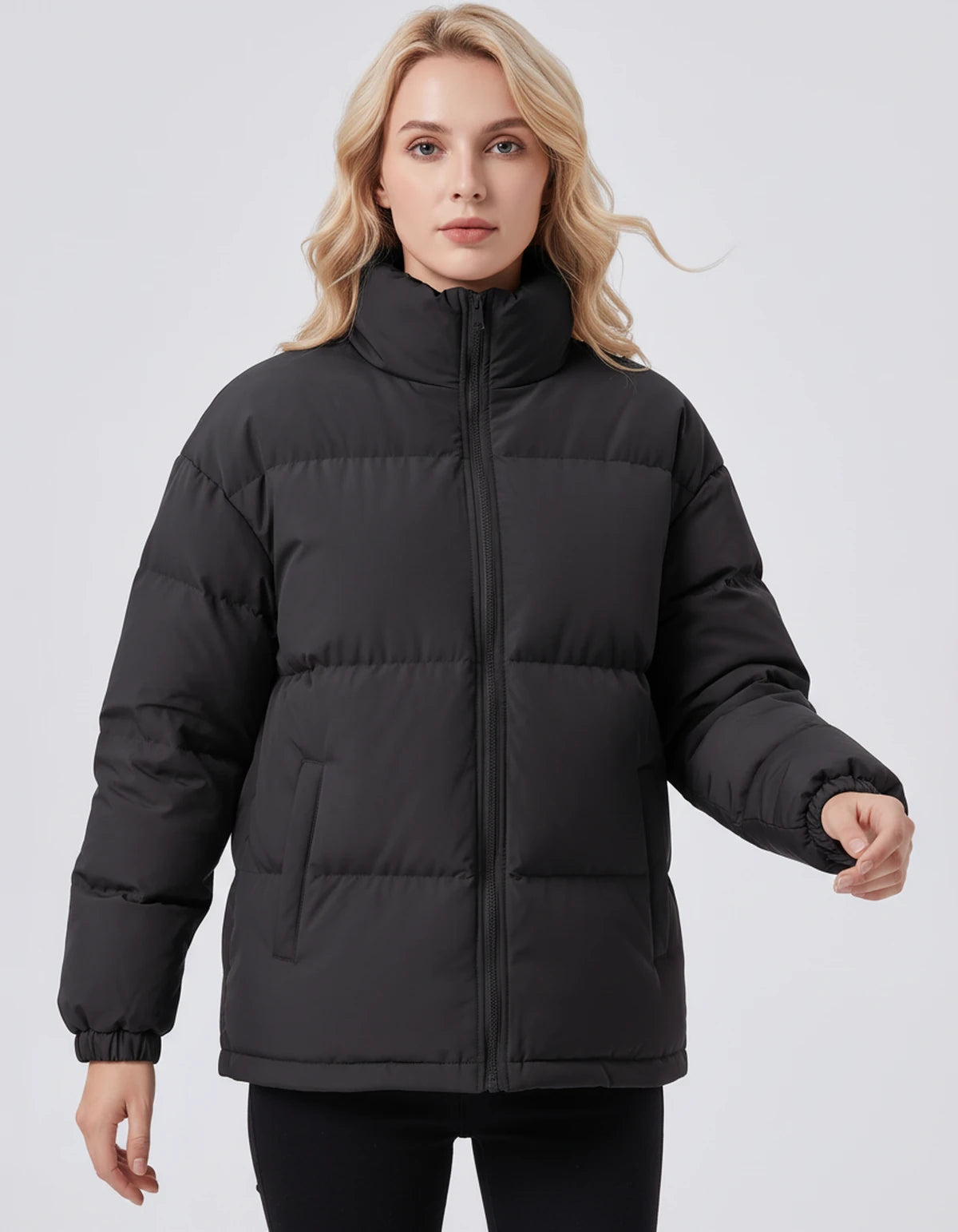Amorellelle Coat — Black | SKU: SD-74214-black-XS,SD-74214-black-S,SD-74214-black-M,SD-74214-black-L,SD-74214-black-XL,SD-74214-black-2XL