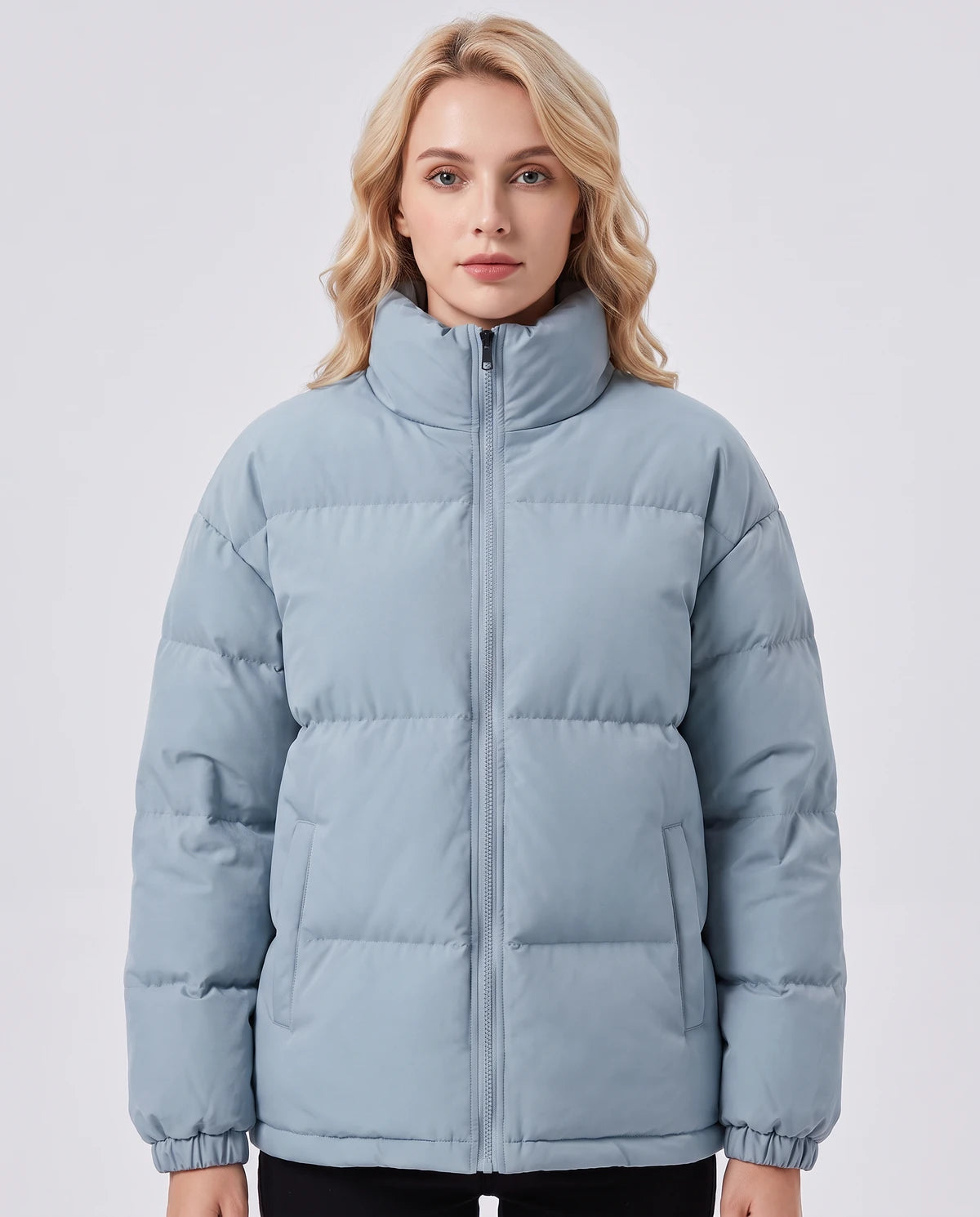 Amorellelle Coat — Light blue
