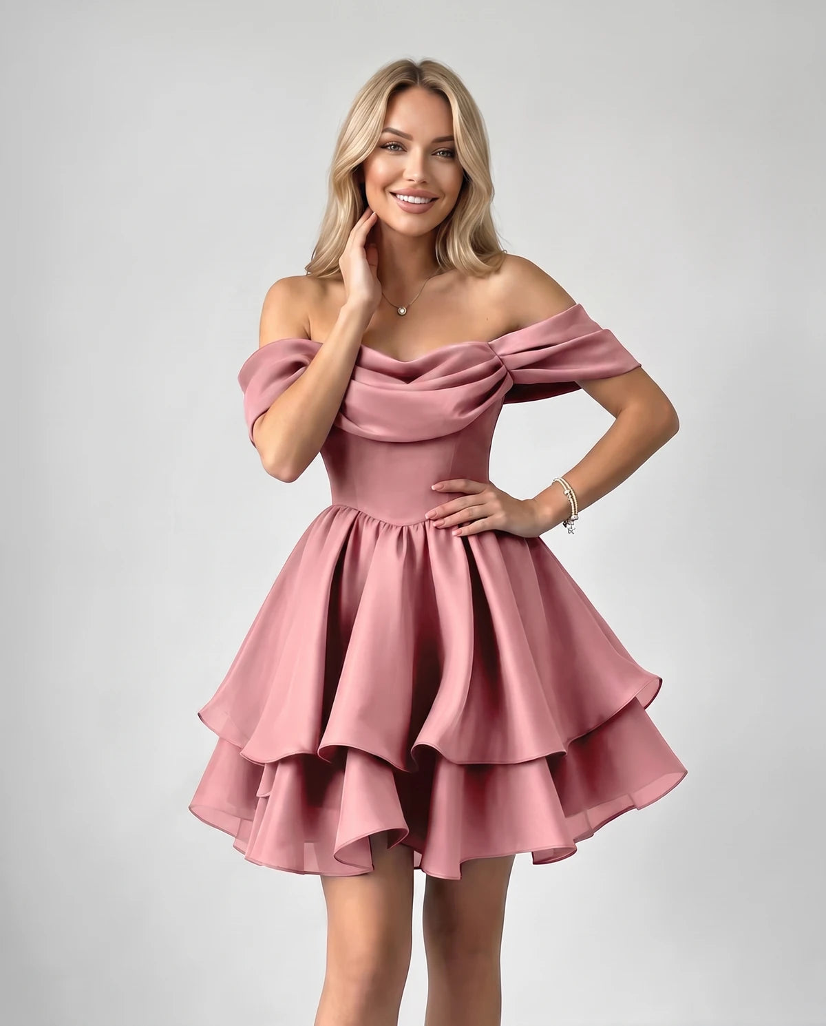 Anthea Mini Dress — Dusty Rose | SKU: SD-51983-dustyrose-2,SD-51983-dustyrose-4,SD-51983-dustyrose-6,SD-51983-dustyrose-8,SD-51983-dustyrose-10,SD-51983-dustyrose-12,SD-51983-dustyrose-14,SD-51983-dustyrose-16,SD-51983-dustyrose-16W,SD-51983-dustyrose-18 W,SD-51983-dustyrose-20W,SD-51983-dustyrose-22W,SD-51983-dustyrose-24W,SD-51983-dustyrose-26W,SD-51983-dustyrose-28W,SD-51983-dustyrose-Custom size