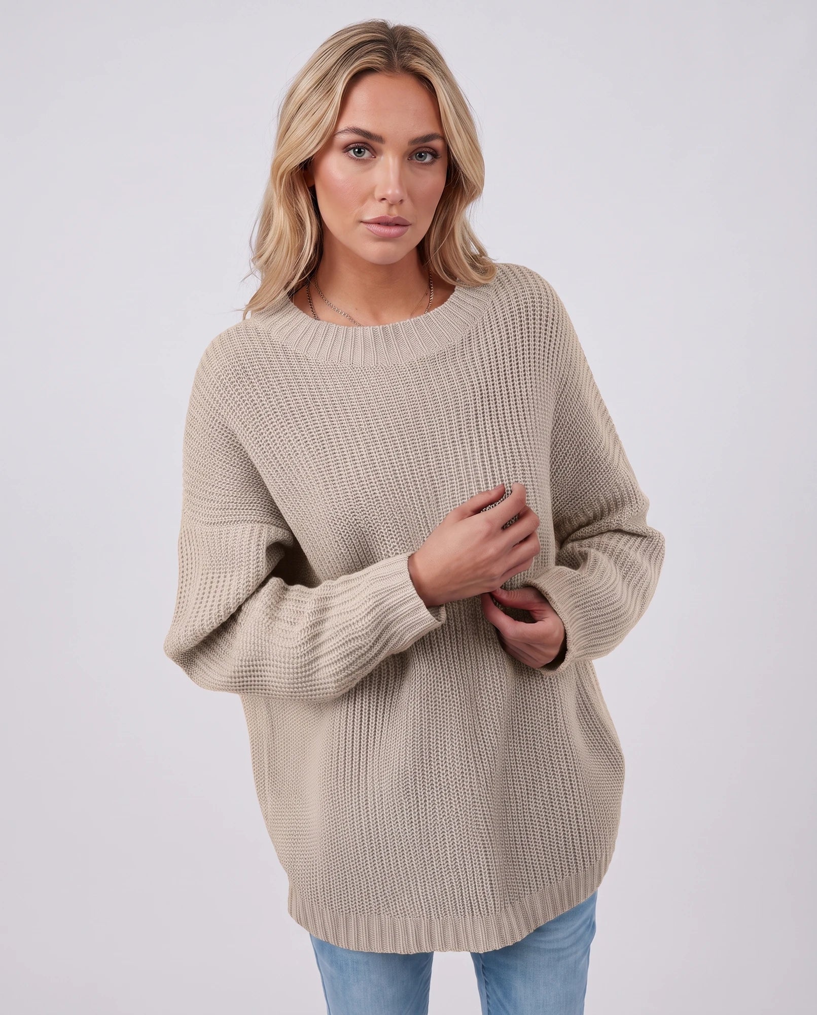 Arcadia Sweater — Khaki