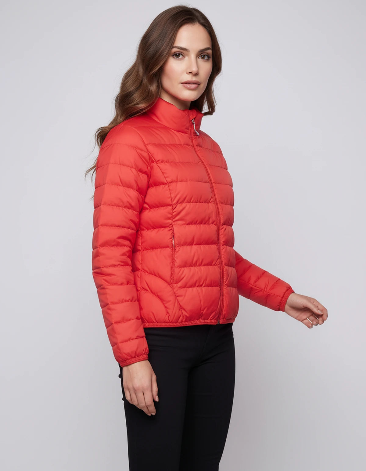 Arcadialle Coat — Red | SKU: SD-71836-red-M 50-60KG,SD-71836-red-S 40-50KG,SD-71836-red-L 60-70KG