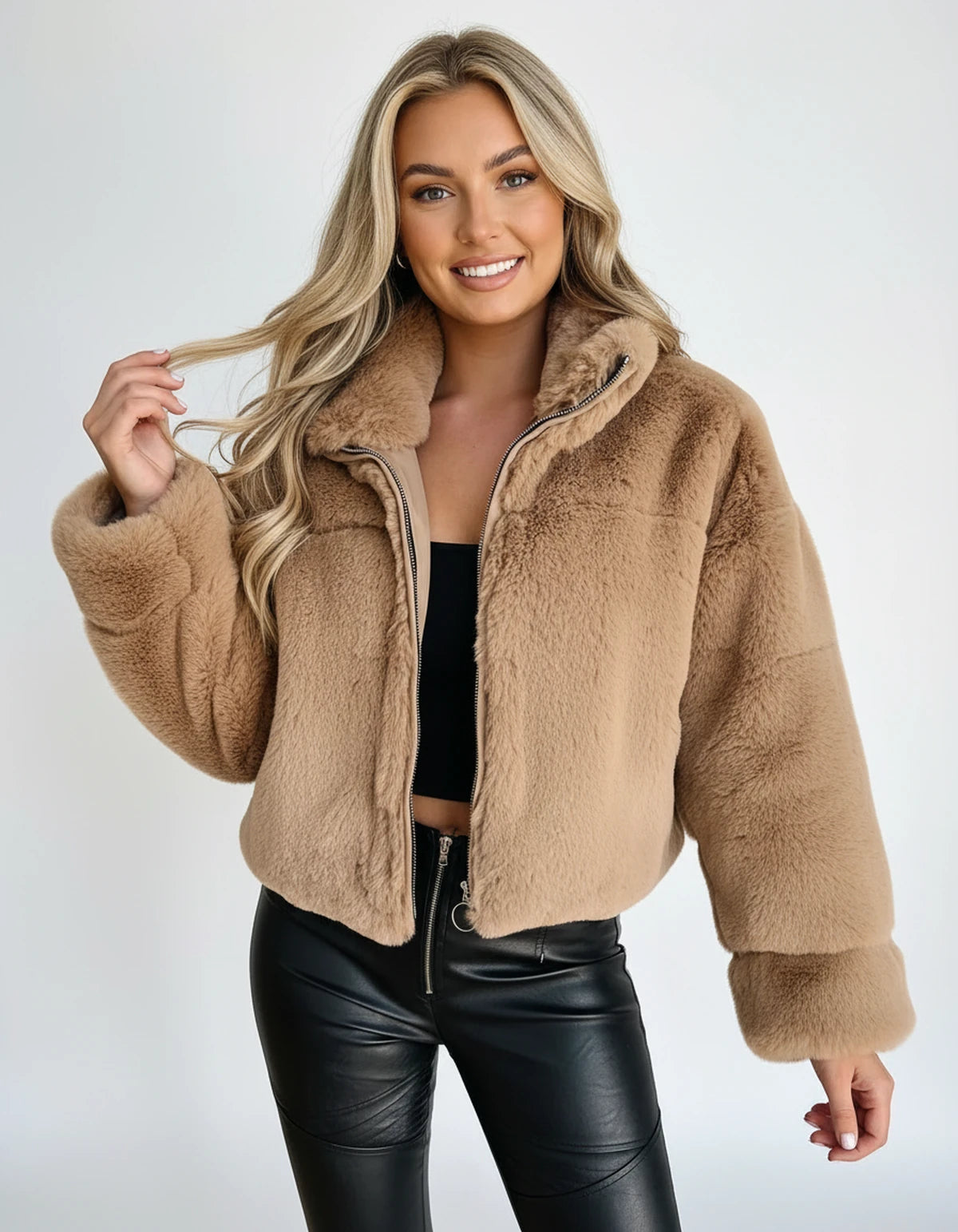 Ardenne Coat — Khaki | SKU: SD-53577-khaki-XS,SD-53577-khaki-S,SD-53577-khaki-M,SD-53577-khaki-L,SD-53577-khaki-XL,SD-53577-khaki-2XL
