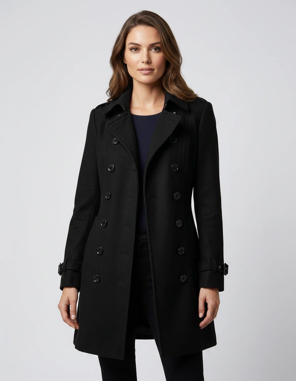 Arianne Coat — Black