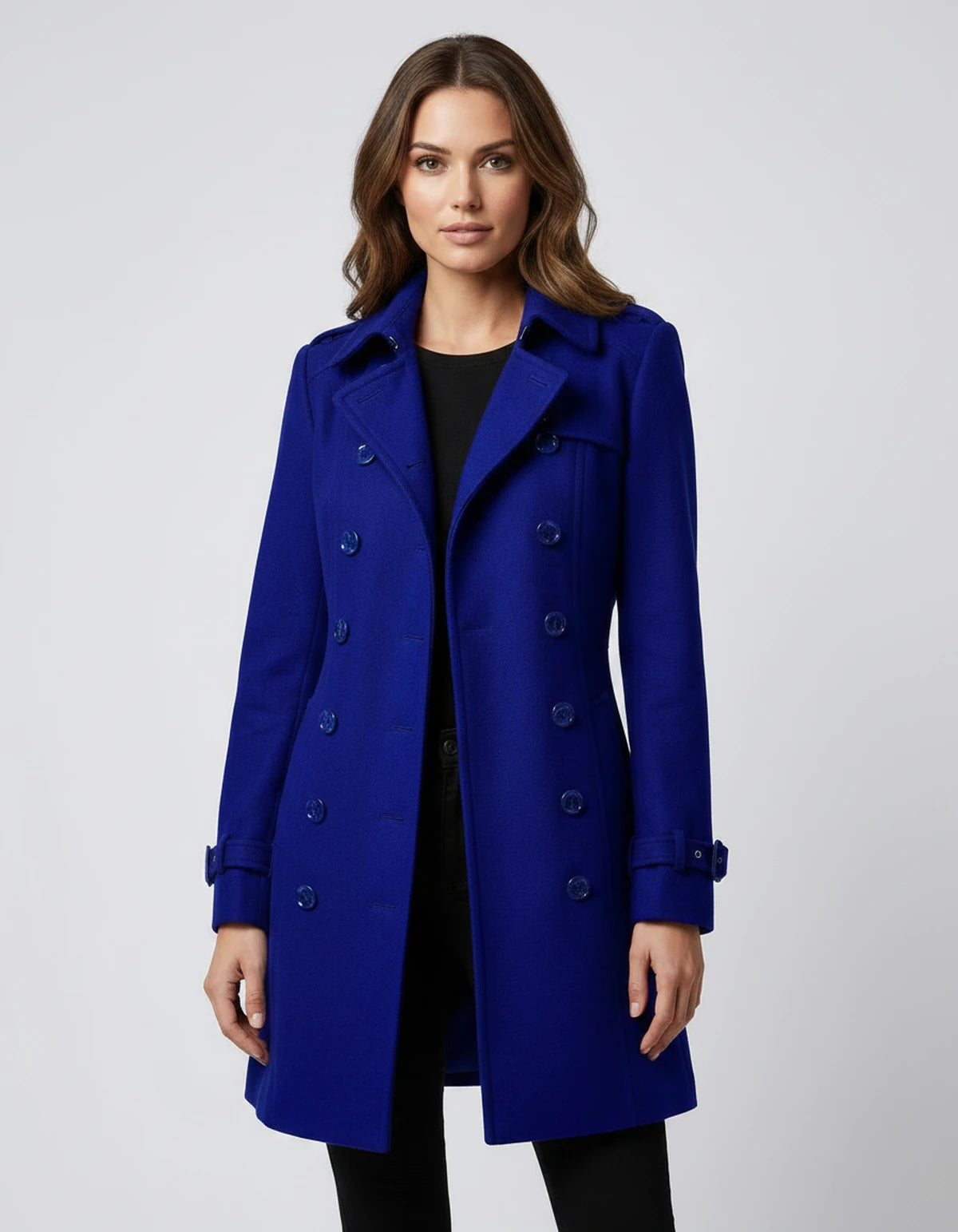 Arianne Coat — Blue