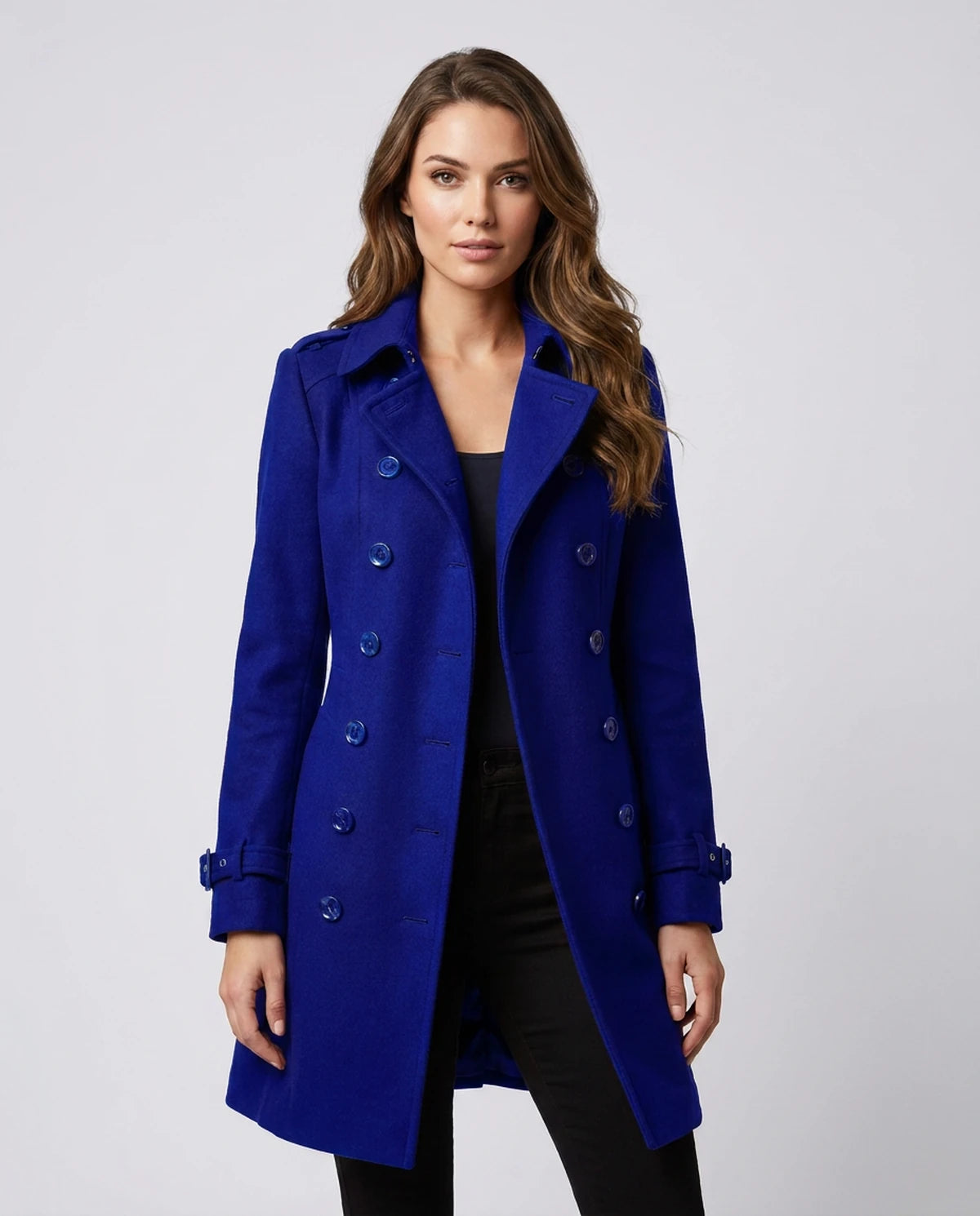 Arianne Coat — Blue | SKU: SD-12317-blue-XS,SD-12317-blue-S,SD-12317-blue-M,SD-12317-blue-L,SD-12317-blue-XL,SD-12317-blue-2XL