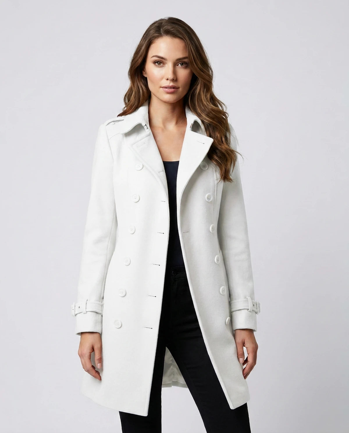 Arianne Coat — White
