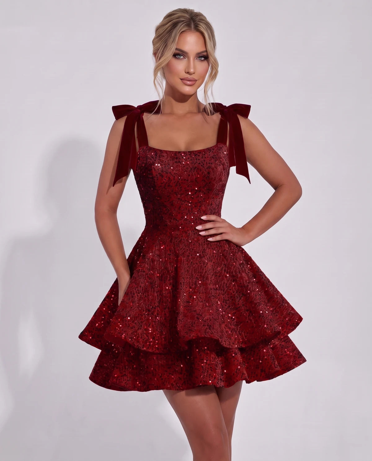 Astoria Mini Dress — Burgundy | SKU: SD-69926-burgundy-2,SD-69926-burgundy-4,SD-69926-burgundy-6,SD-69926-burgundy-8,SD-69926-burgundy-10,SD-69926-burgundy-12,SD-69926-burgundy-14,SD-69926-burgundy-16,SD-69926-burgundy-16W,SD-69926-burgundy-18W,SD-69926-burgundy-20W,SD-69926-burgundy-22W