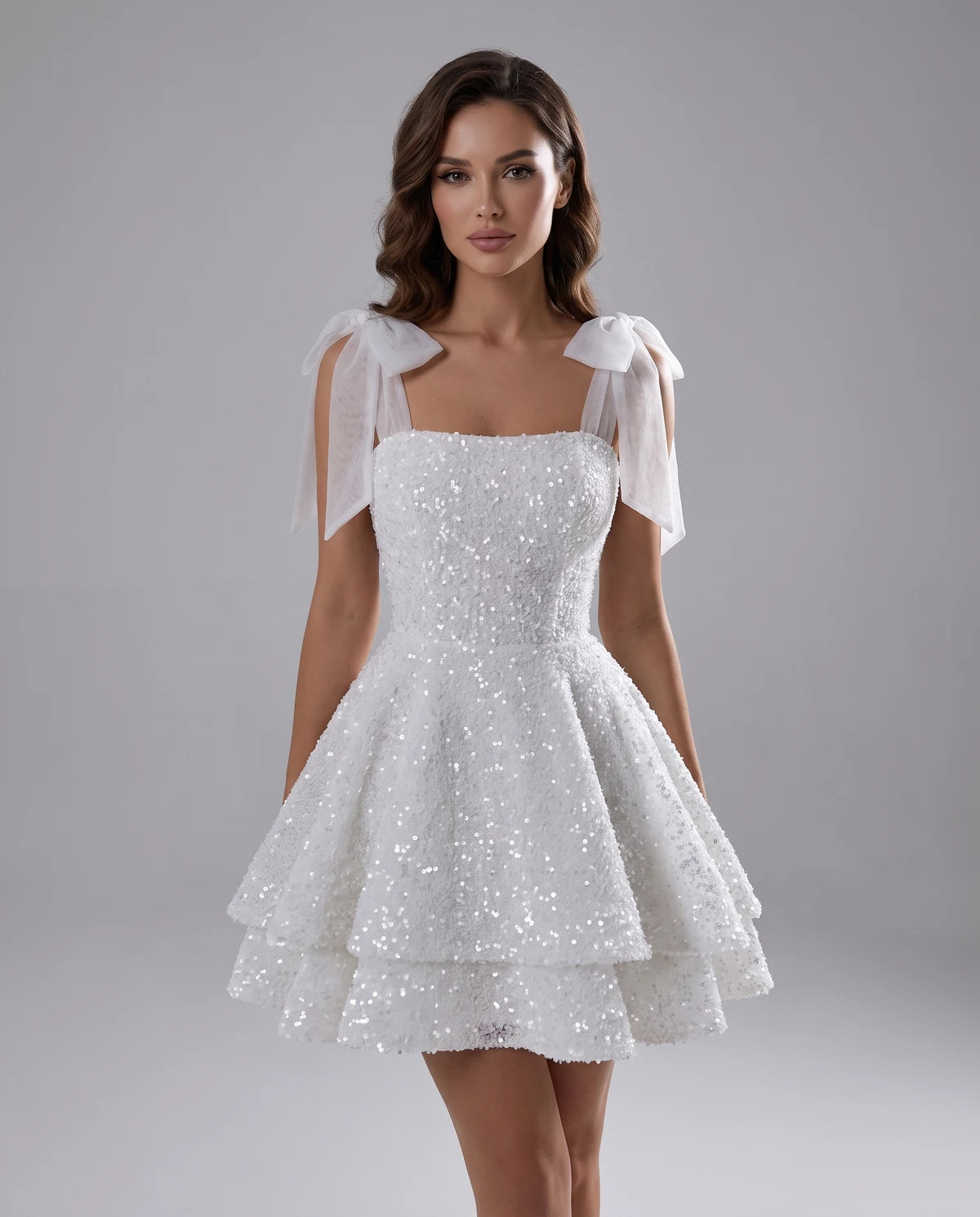 Auriane Mini Dress — White