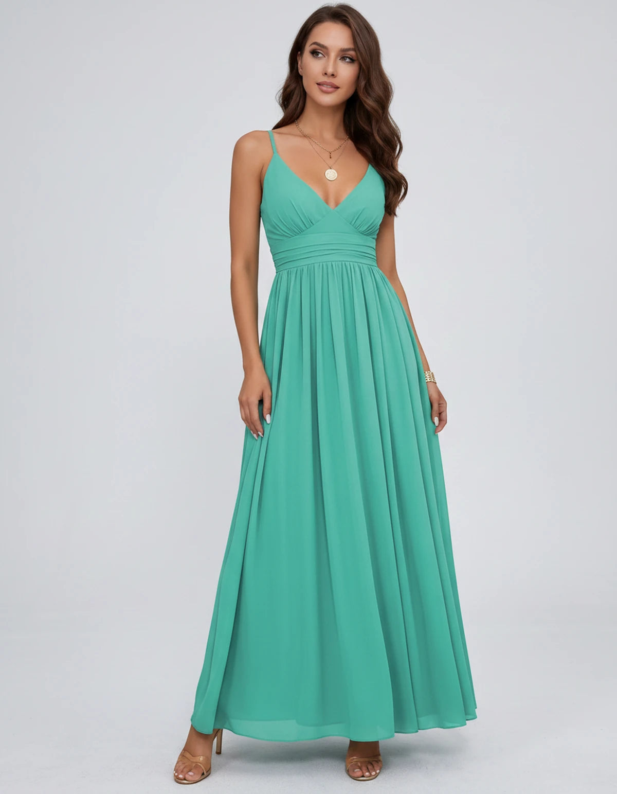 Belisse Maxi Dress — Aqua Blue | SKU: SD-82788-aquablue-2,SD-82788-aquablue-4,SD-82788-aquablue-6,SD-82788-aquablue-8,SD-82788-aquablue-10,SD-82788-aquablue-12,SD-82788-aquablue-14,SD-82788-aquablue-16,SD-82788-aquablue-16W,SD-82788-aquablue-18W,SD-82788-aquablue-20W,SD-82788-aquablue-22W
